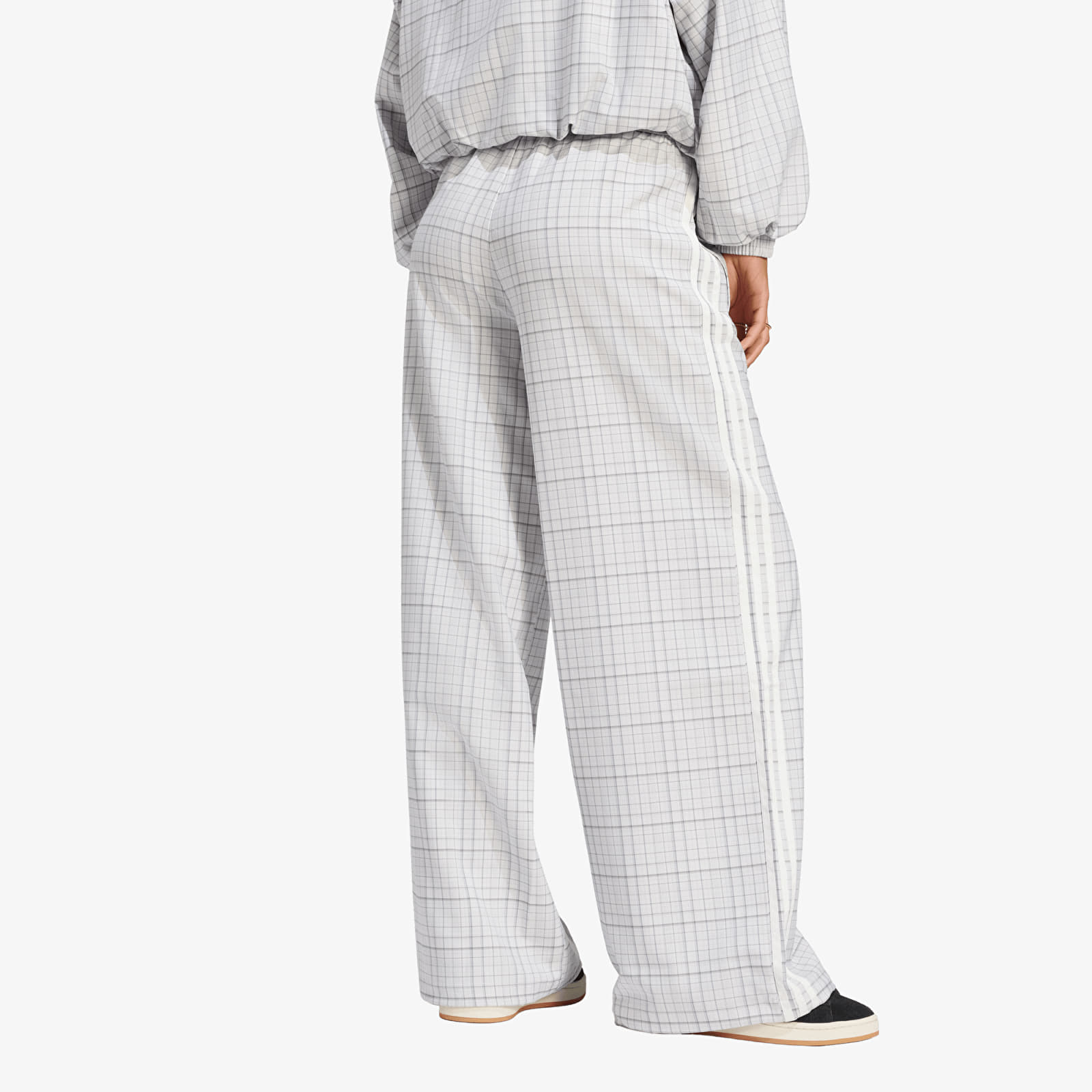 Broek adidas Loose Check Track Pants Dash Grey
