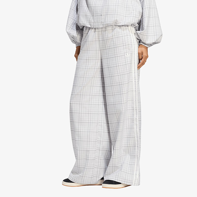 adidas Loose Check Track Pants Dash Grey