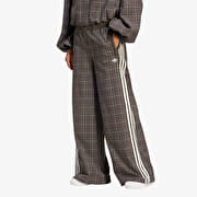 adidas Loose Check Track Pants Night Brown