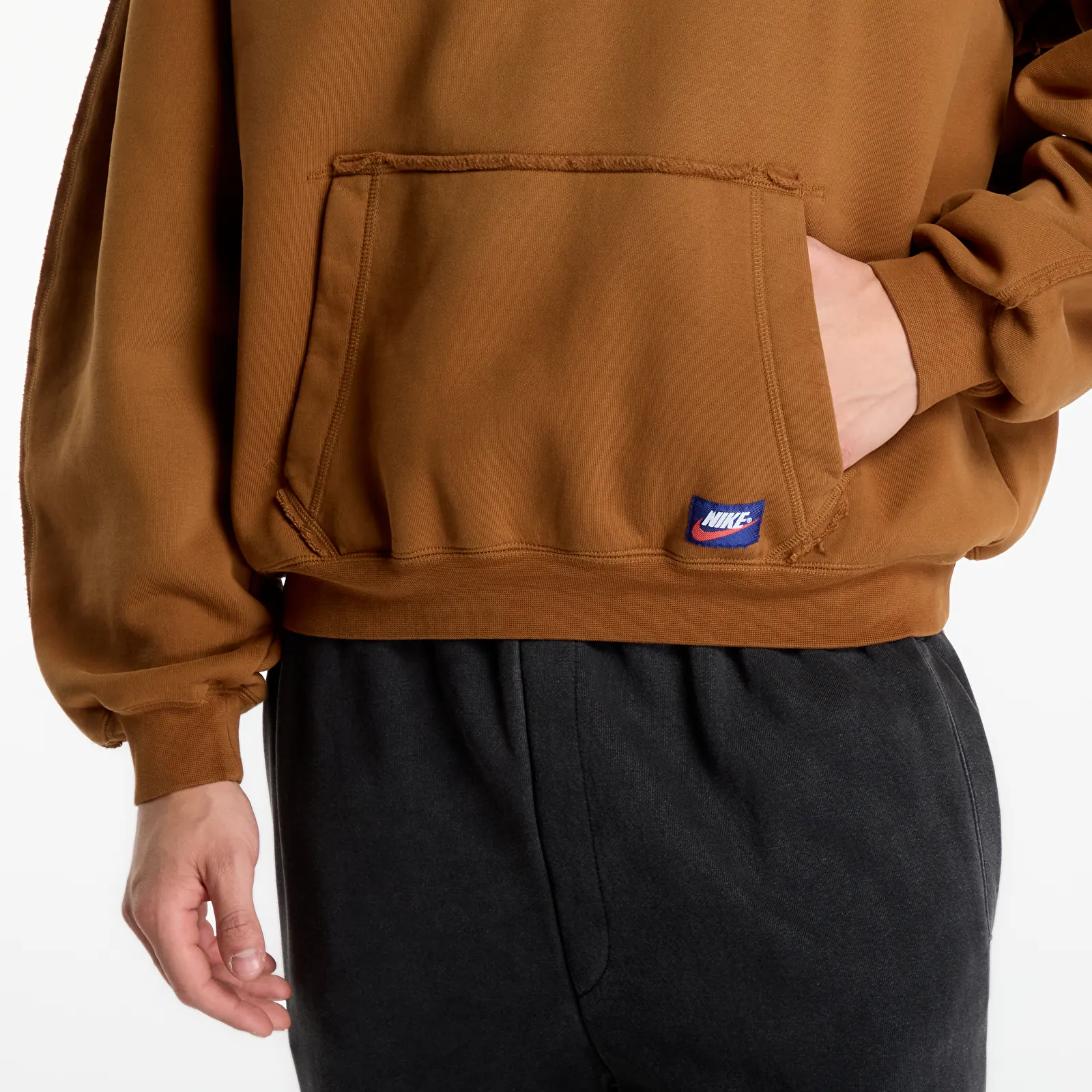 Muške dukserice Jordan Flight Wings Men's Fleece Pullover Hoodie Lt British Tan/ Sail
