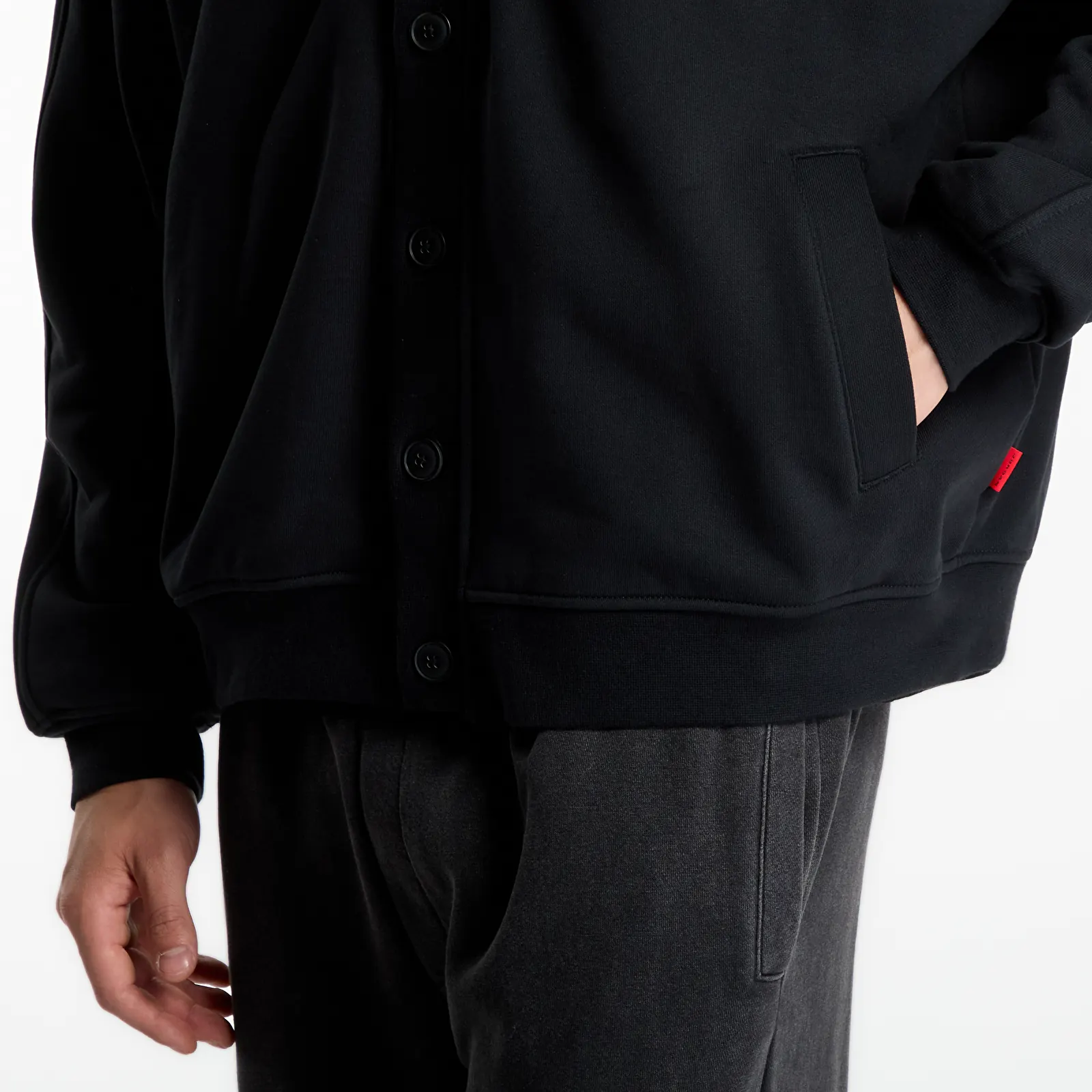 Men's hoodies Jordan Flight Men's Cardigan Black