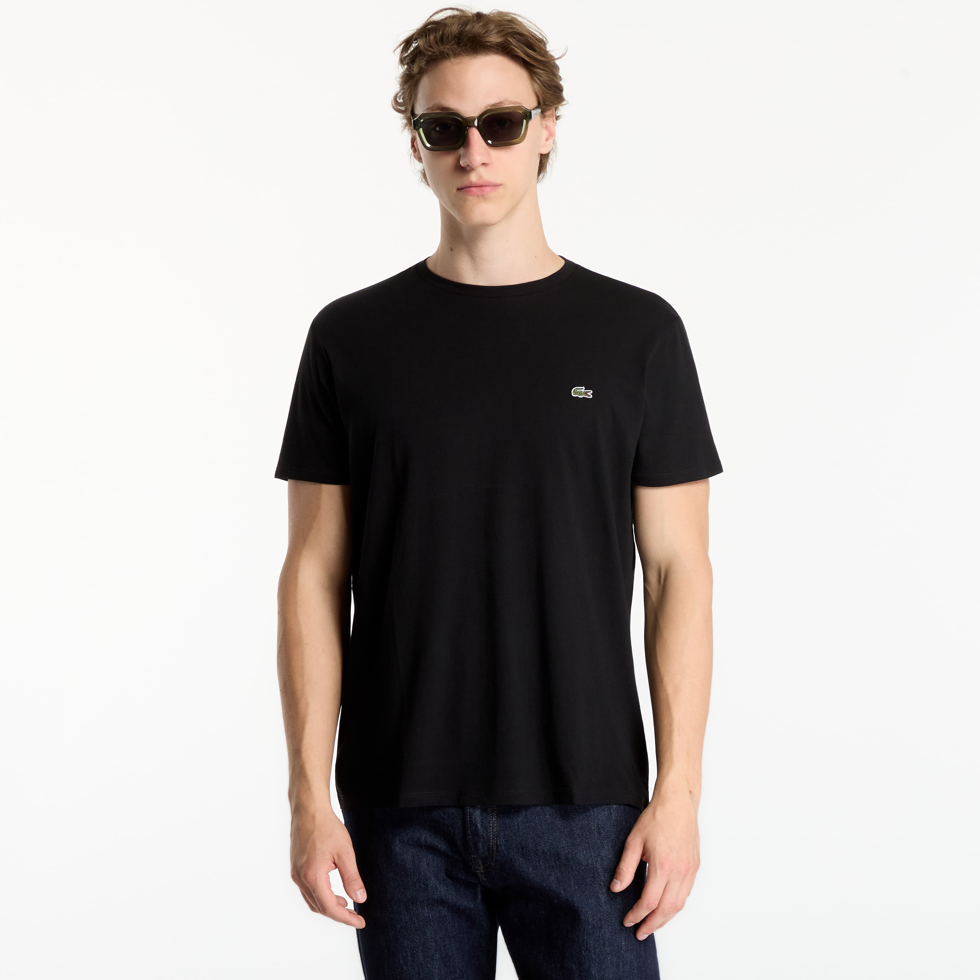 Тениска LACOSTE Tee-Shirt Black 7