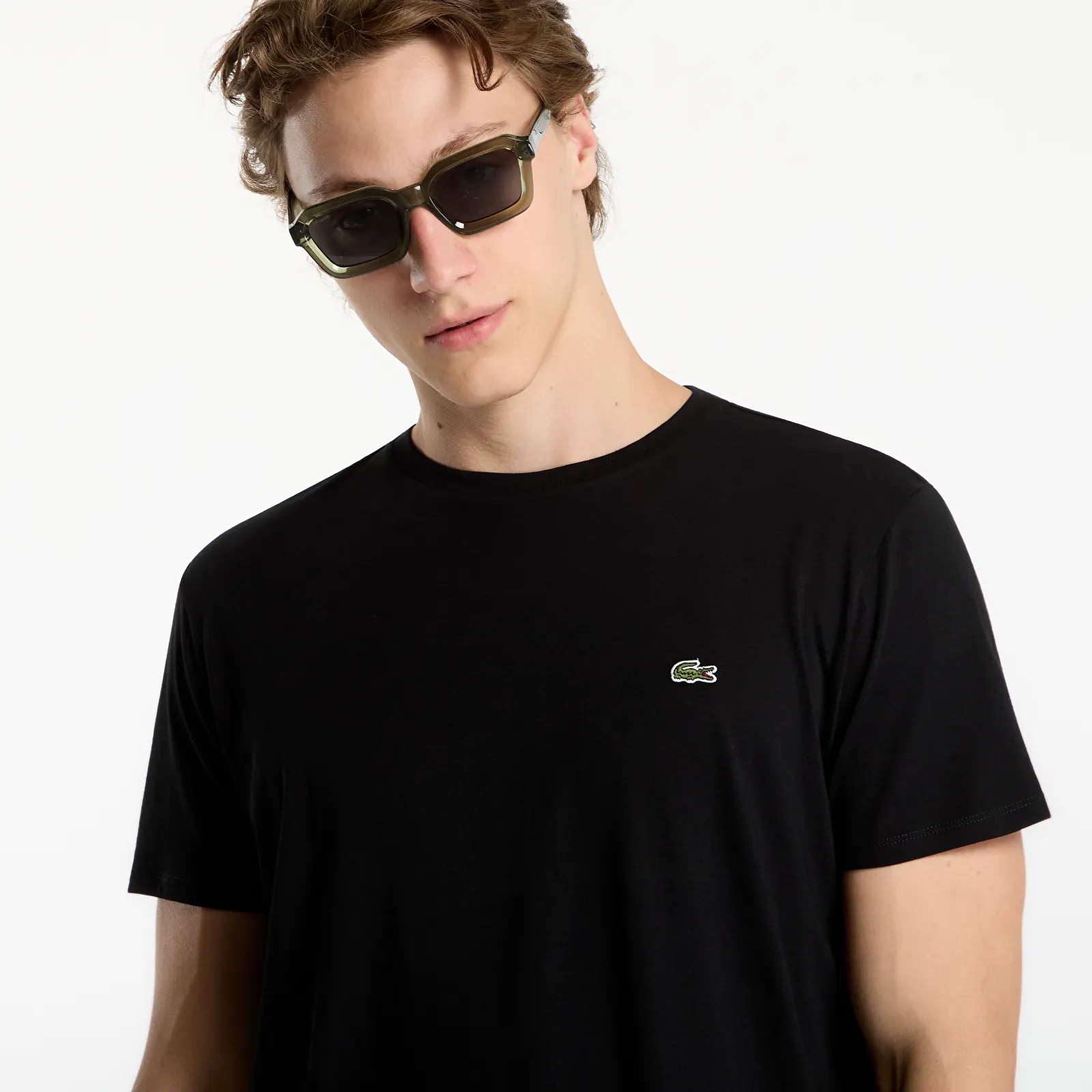 Men's T-shirts LACOSTE Tee-Shirt Black
