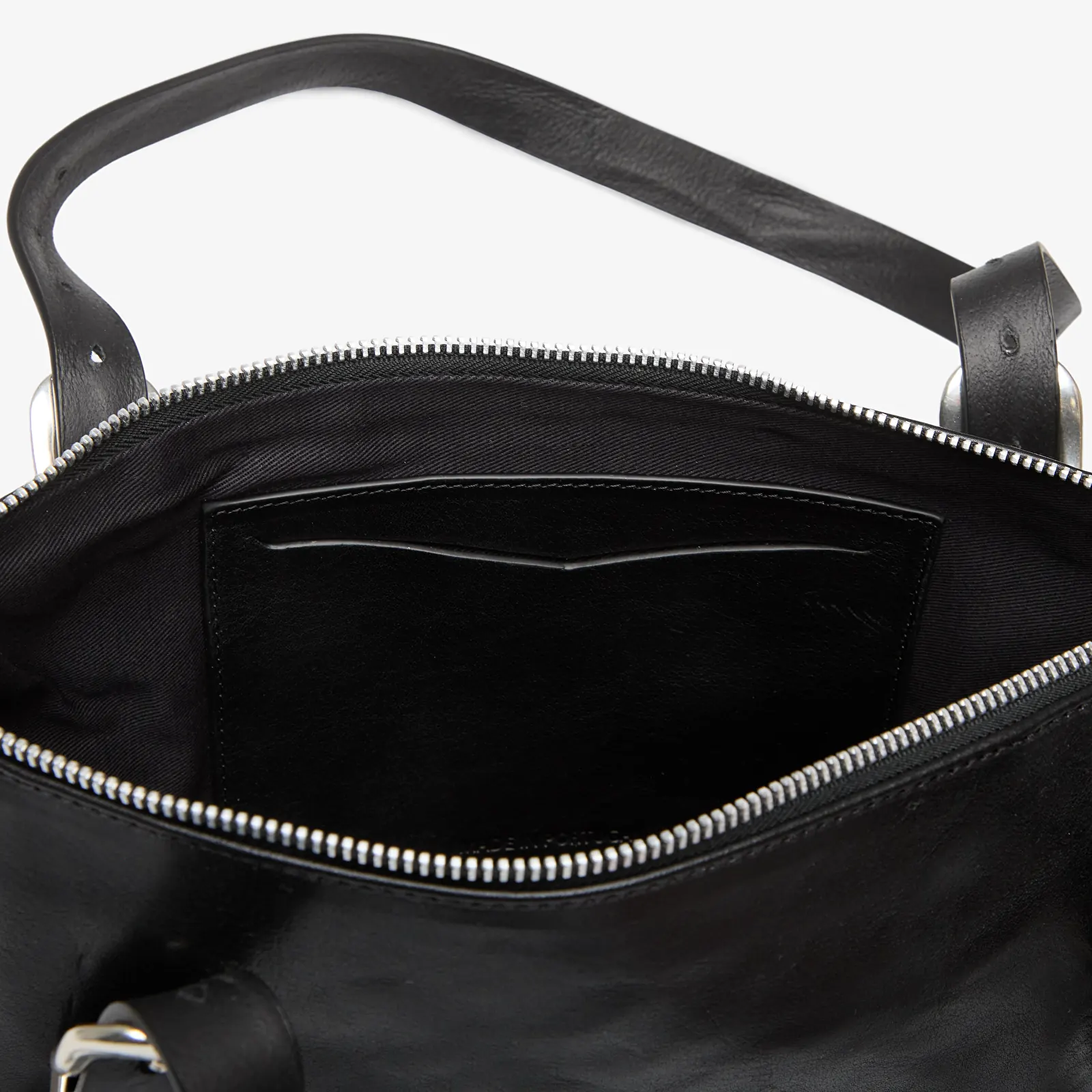 Crossbody somas OUR LEGACY 2 Cm Belt Shoulder Bag Tire Black Forever Cowhide