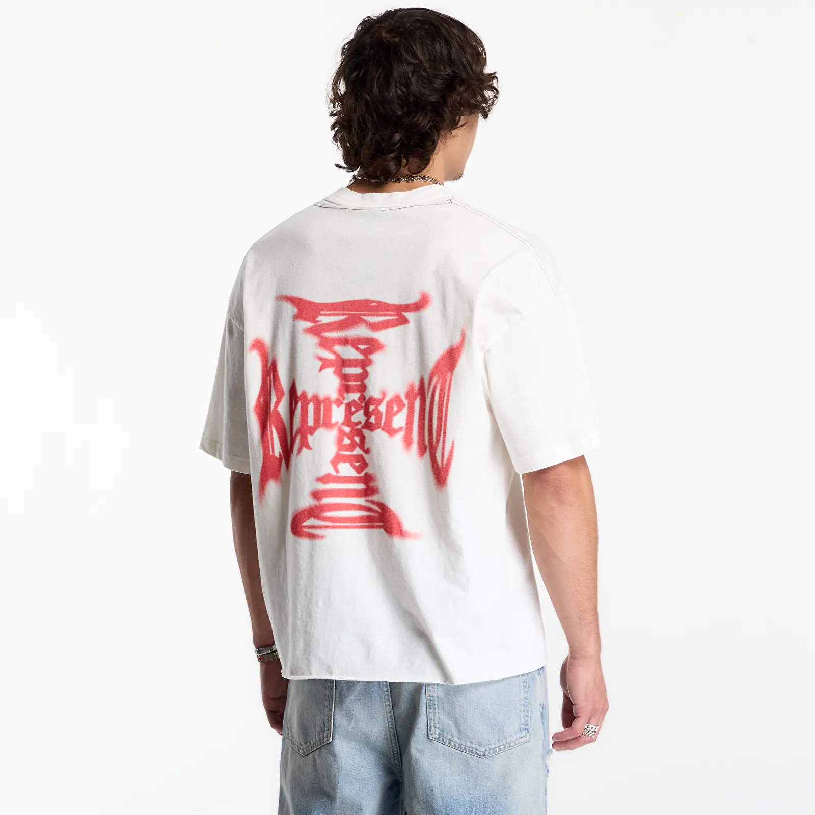 T-shirts Represent Mh Tee V2 UNISEX Flat White