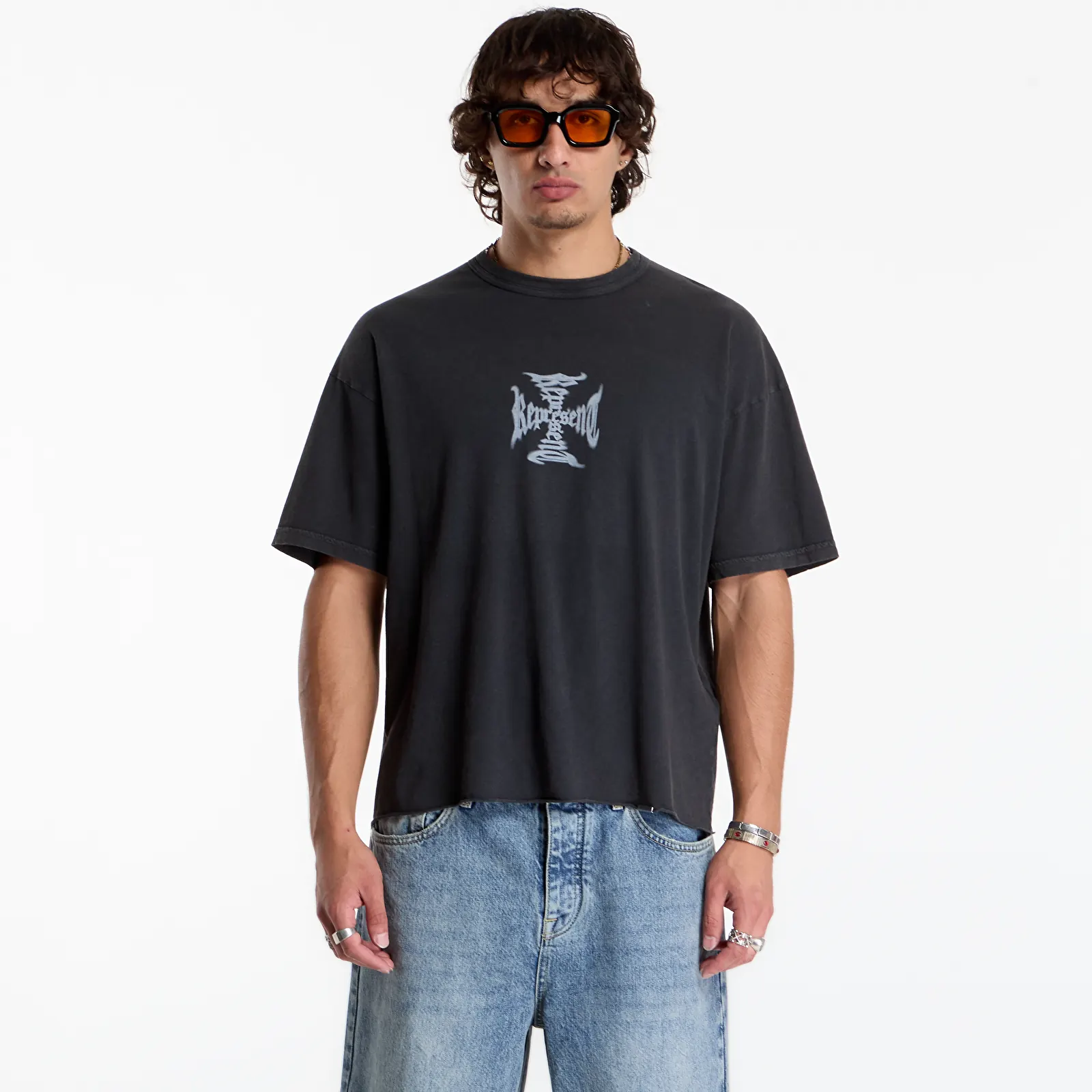 T-shirts Represent Mh Tee V2 UNISEX Faded Black
