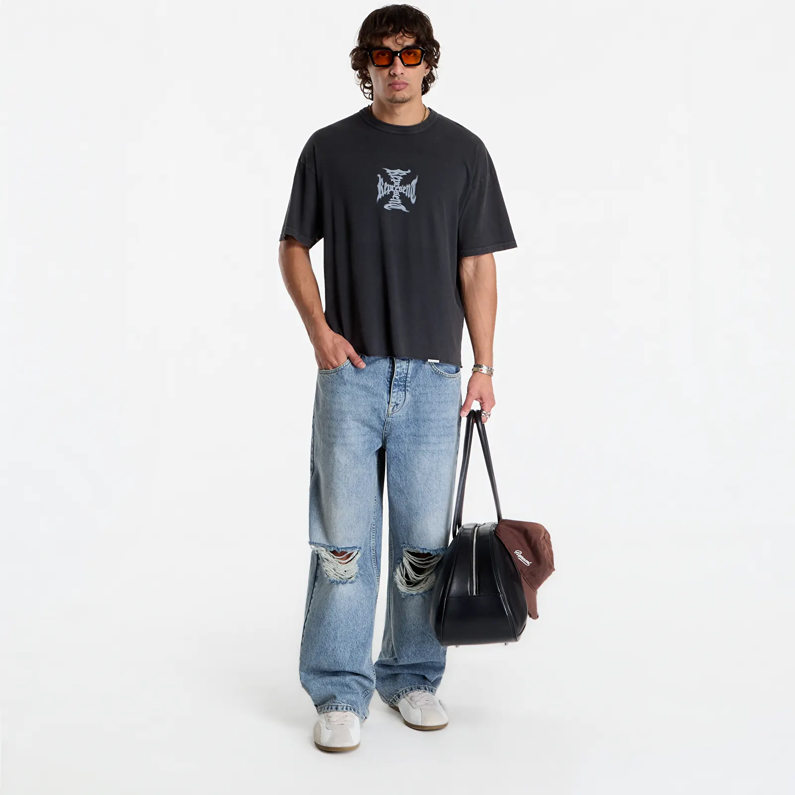 T-shirts Represent Mh Tee V2 UNISEX Faded Black