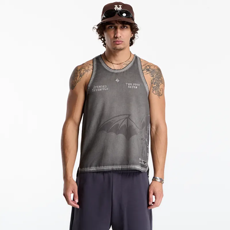 Tank top Represent 247 Avenged Sevenfold Death Bat Singlet UNISEX Washed Grey