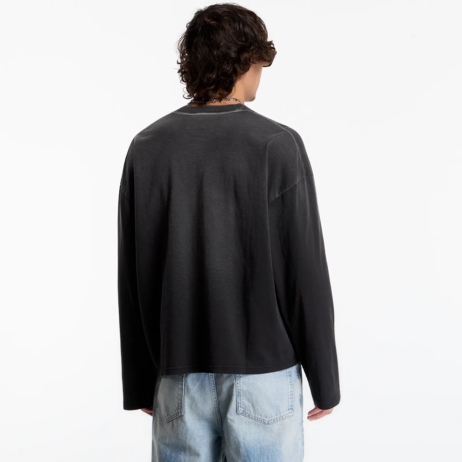 Tricouri  Represent Owners Ls T-Shirt UNISEX Weathered Black