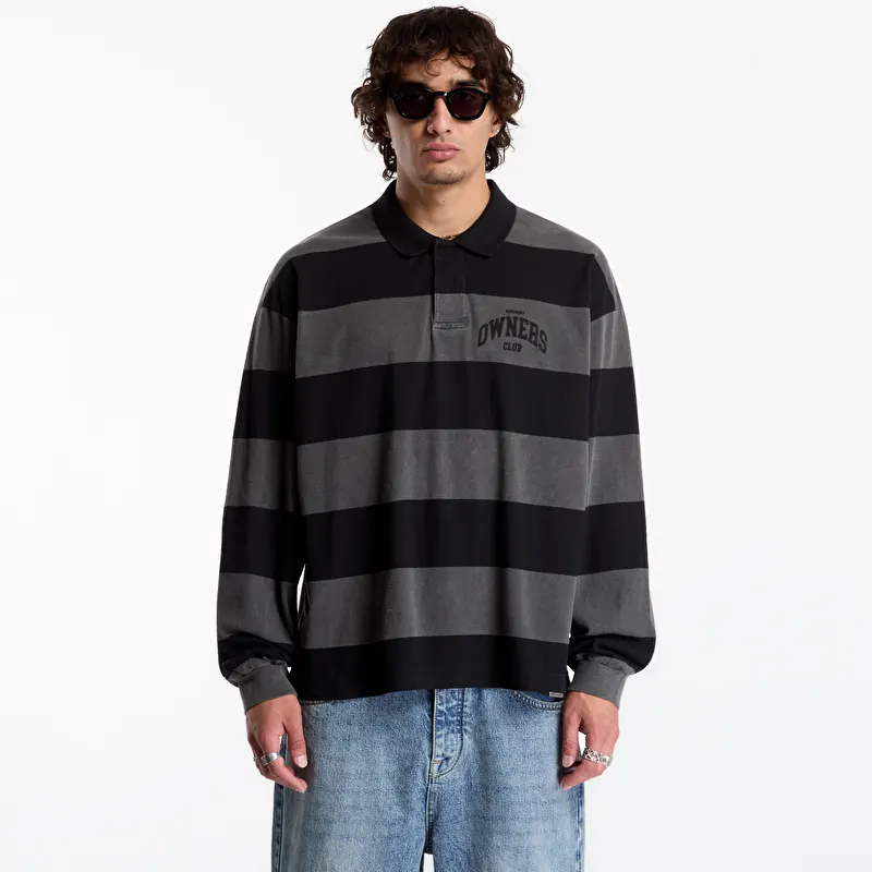 Represent Owners Rugby Top UNISEX Weathered Black