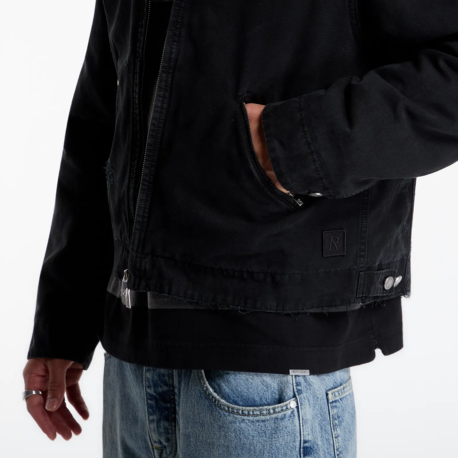 Vestes  Represent The Work Jacket UNISEX Black