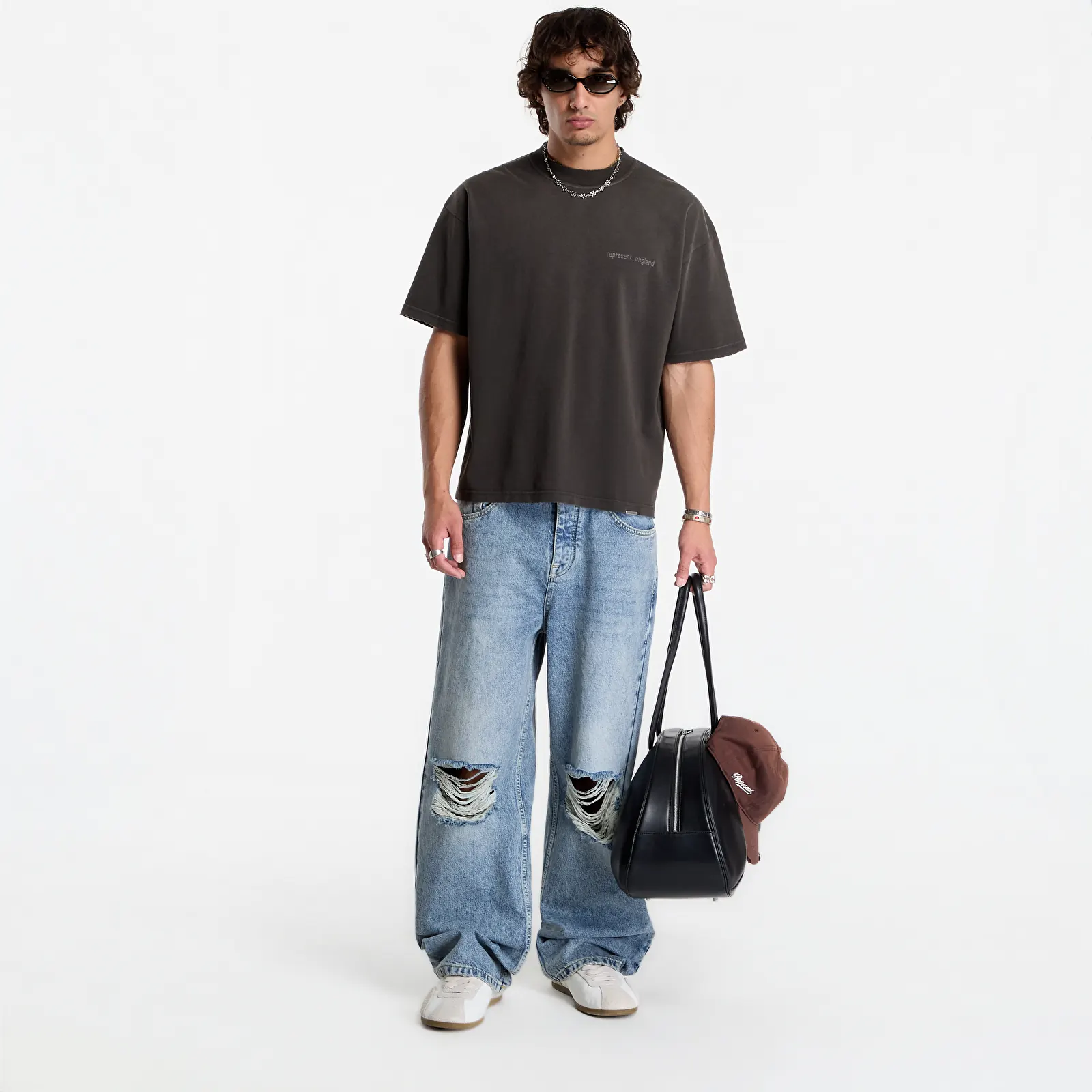 Men's T-shirts Represent Resent T-Shirt UNISEX Ash