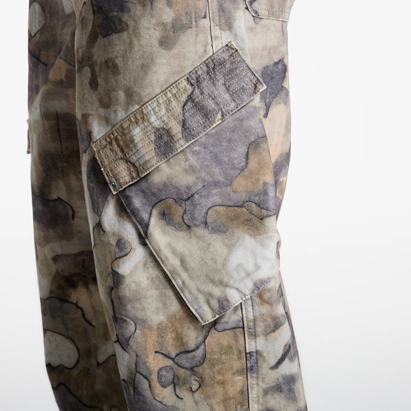 Men's trousers Represent Cargo Pant Riot Camo