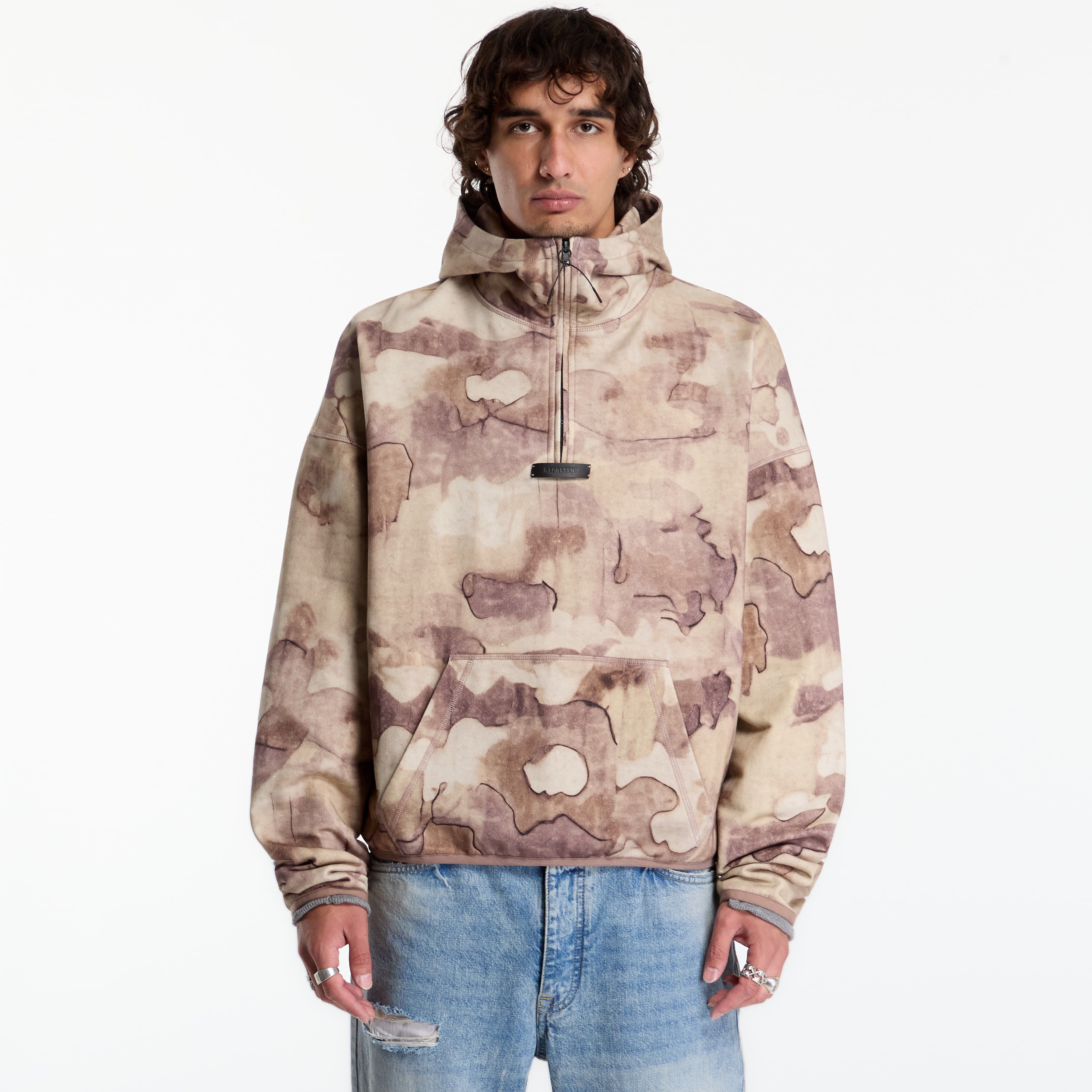 Sweatshirt Represent Shuttle Hoodie UNISEX Riot Camo XL