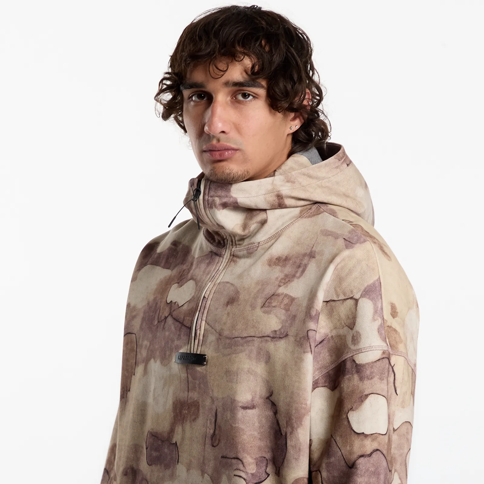 Mikiny Represent Shuttle Hoodie UNISEX Riot Camo