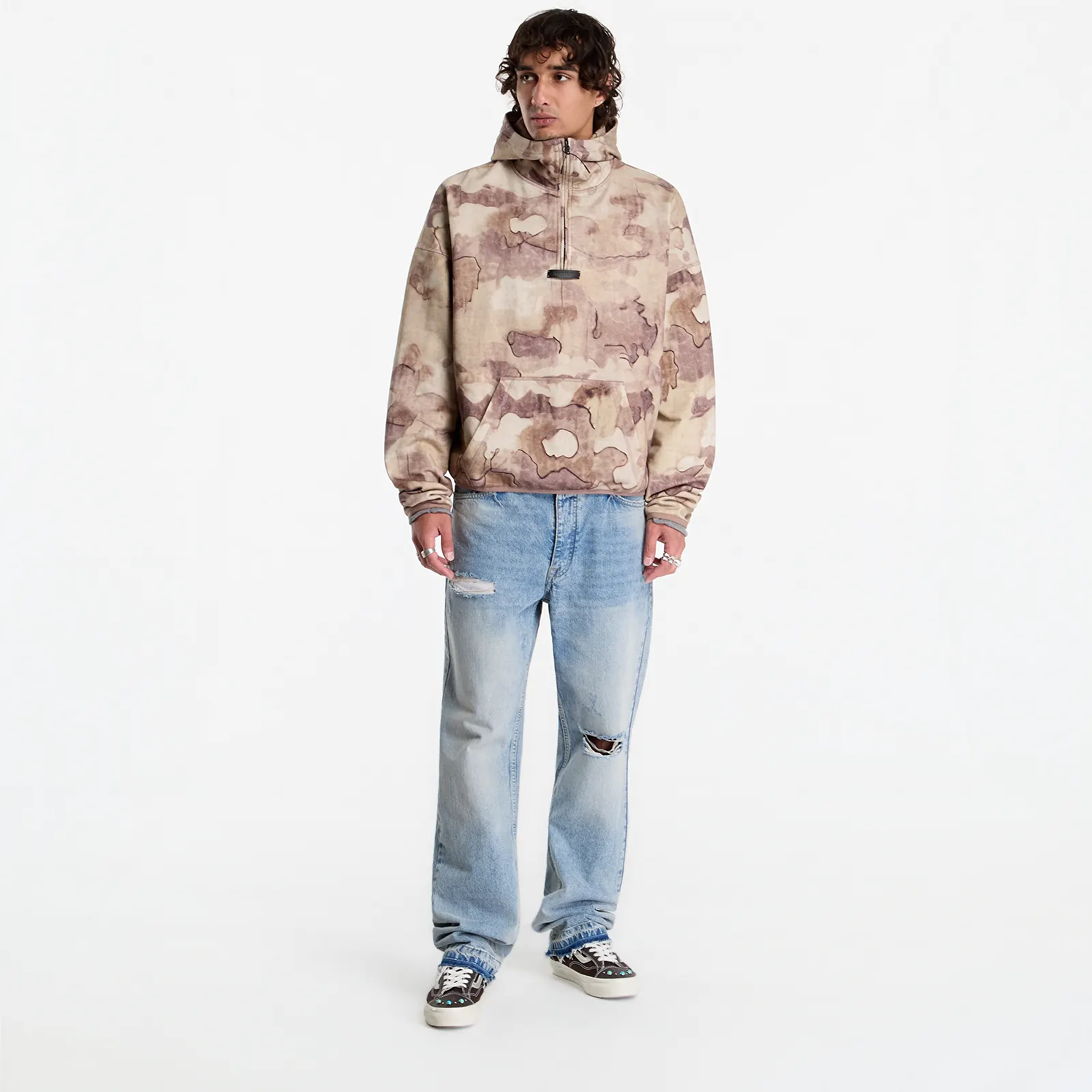 Mikiny Represent Shuttle Hoodie UNISEX Riot Camo
