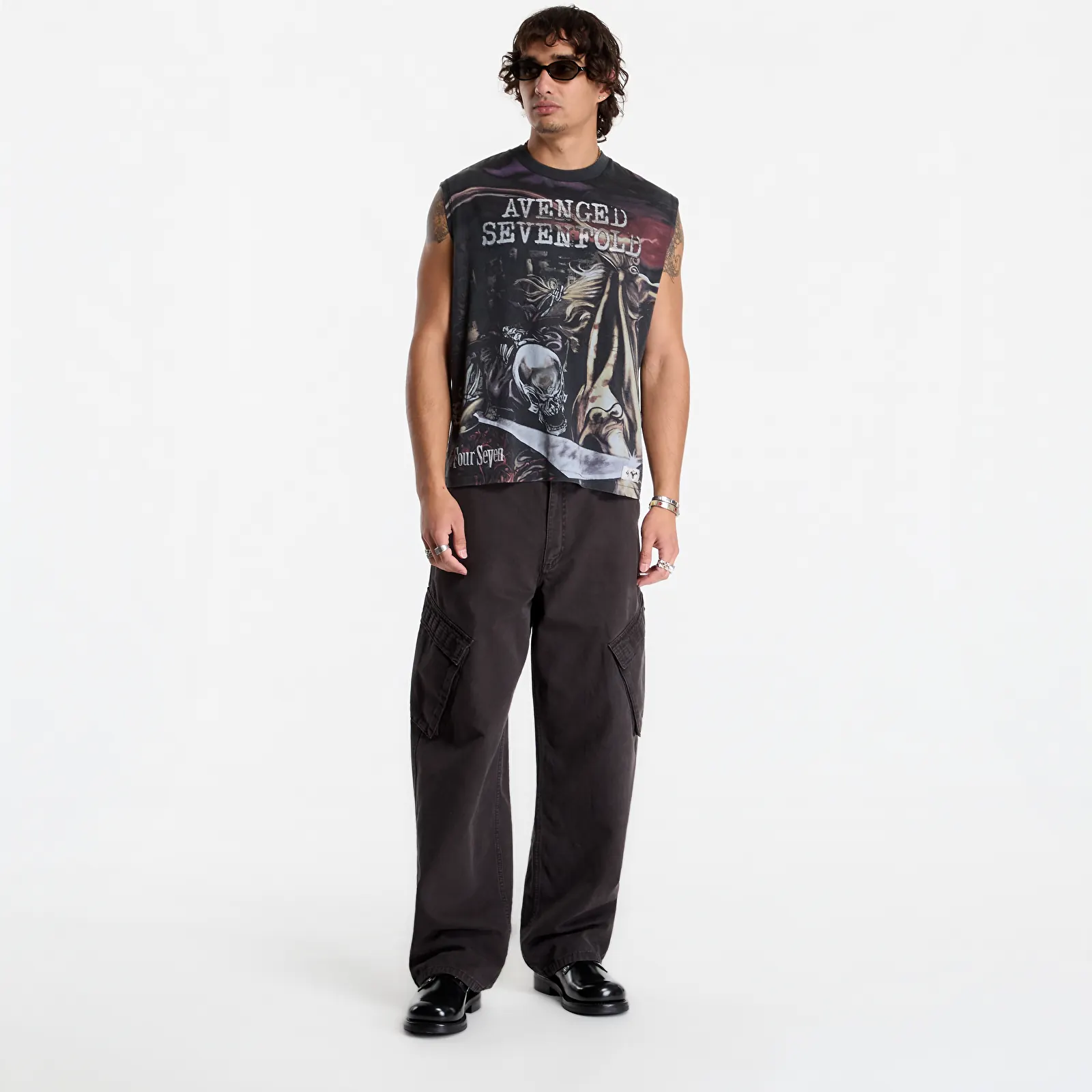 Housut Represent Cargo Pant Vintage Brown