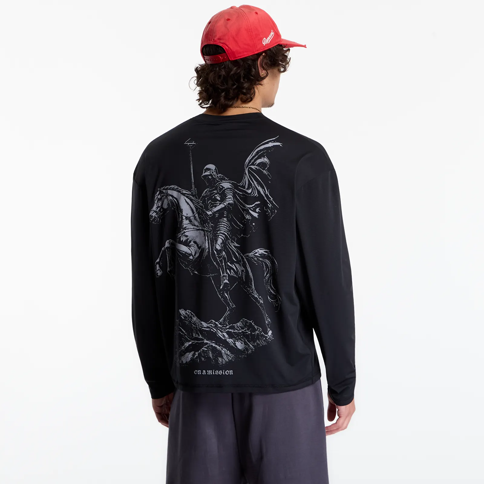 Männer T-Shirts Represent 247 Noble Ls Tee UNISEX Jet Black
