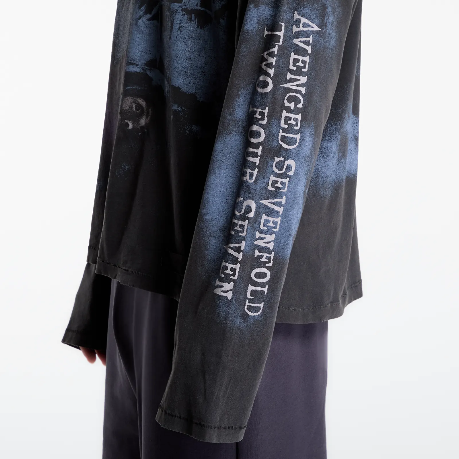 Camisetas Represent 247 Avenged Sevenfold Nightmare Ls Tee UNISEX Aged Black