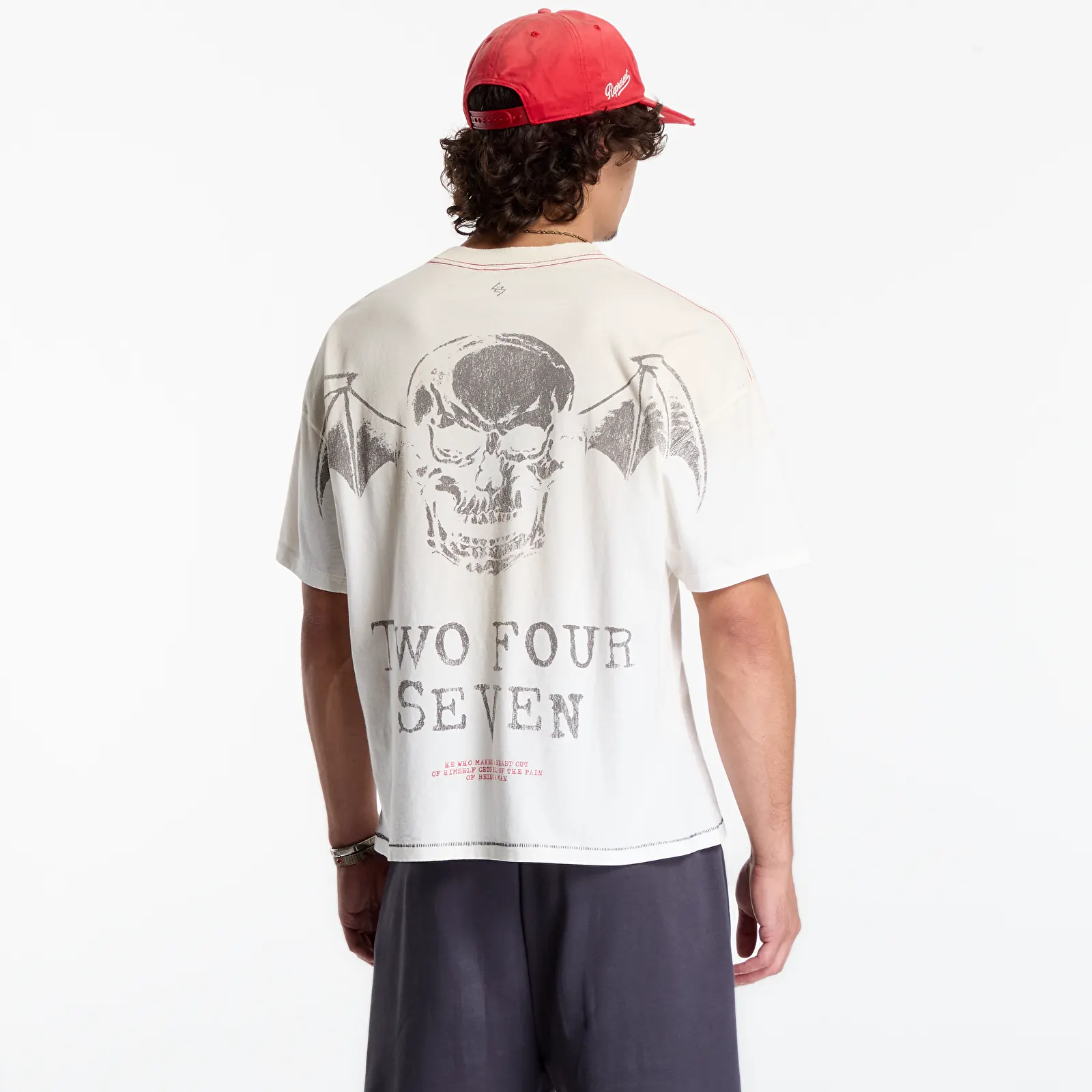 Футболки Represent 247 Avenged Sevenfold Death Bat Tee UNISEX Dirty White