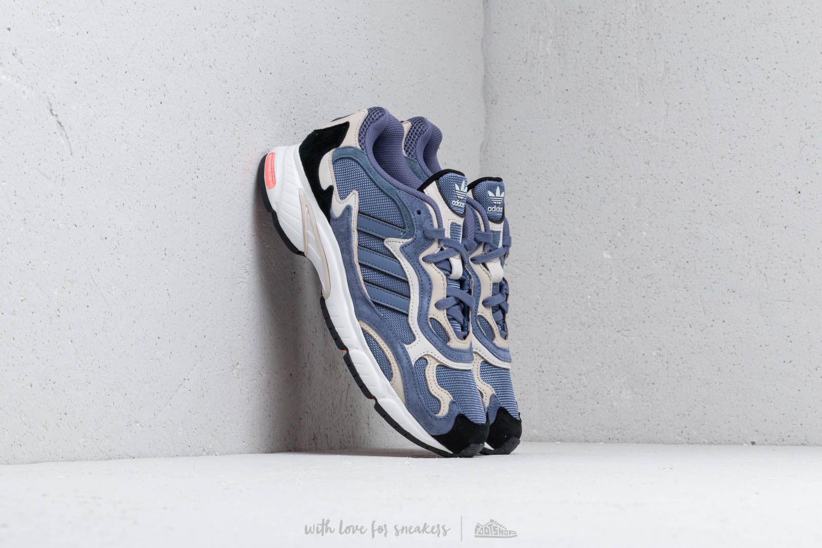 Adidas originals temper run raw indigo best sale