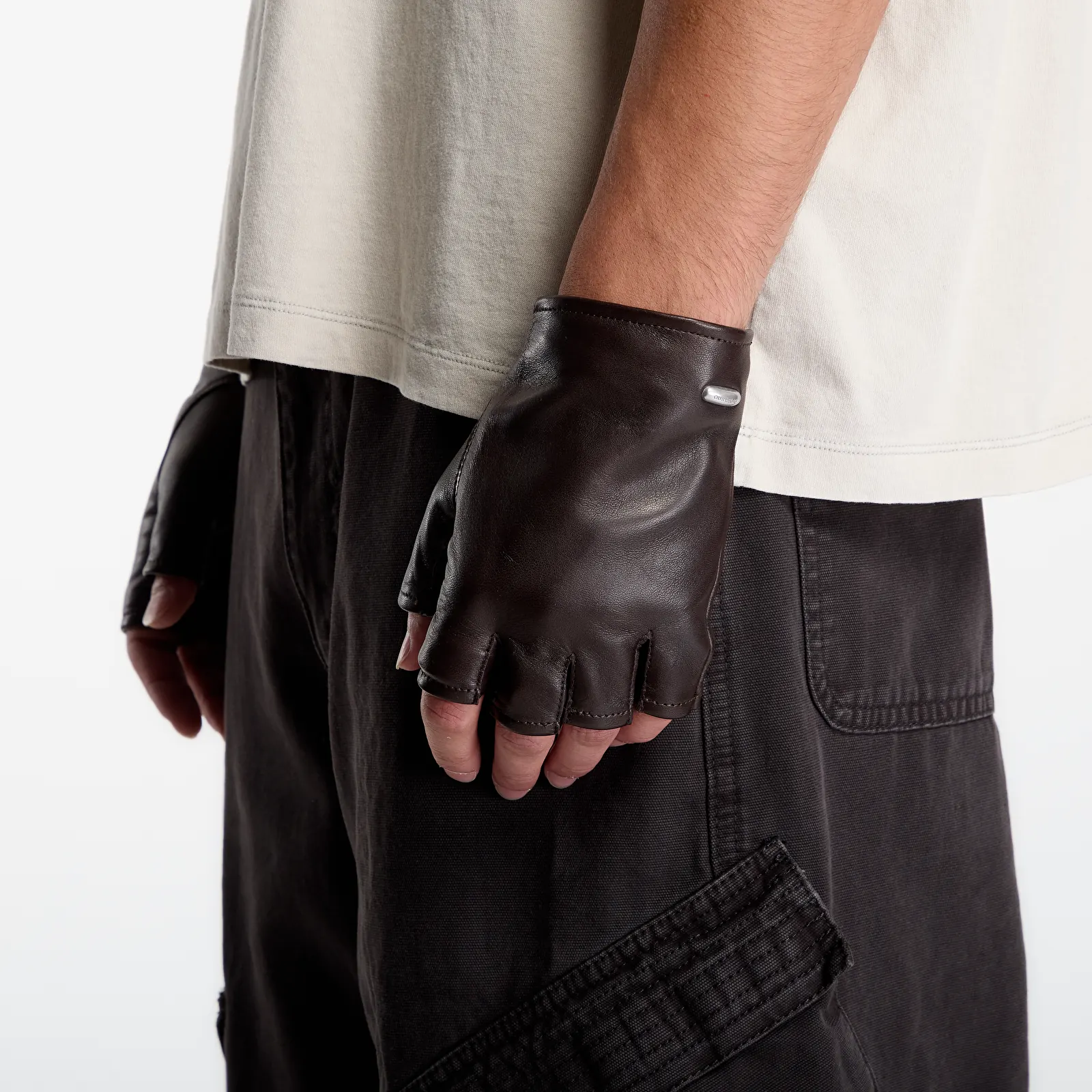 Ръкавици OUR LEGACY Biker Glove Cocoa Brown Nappa