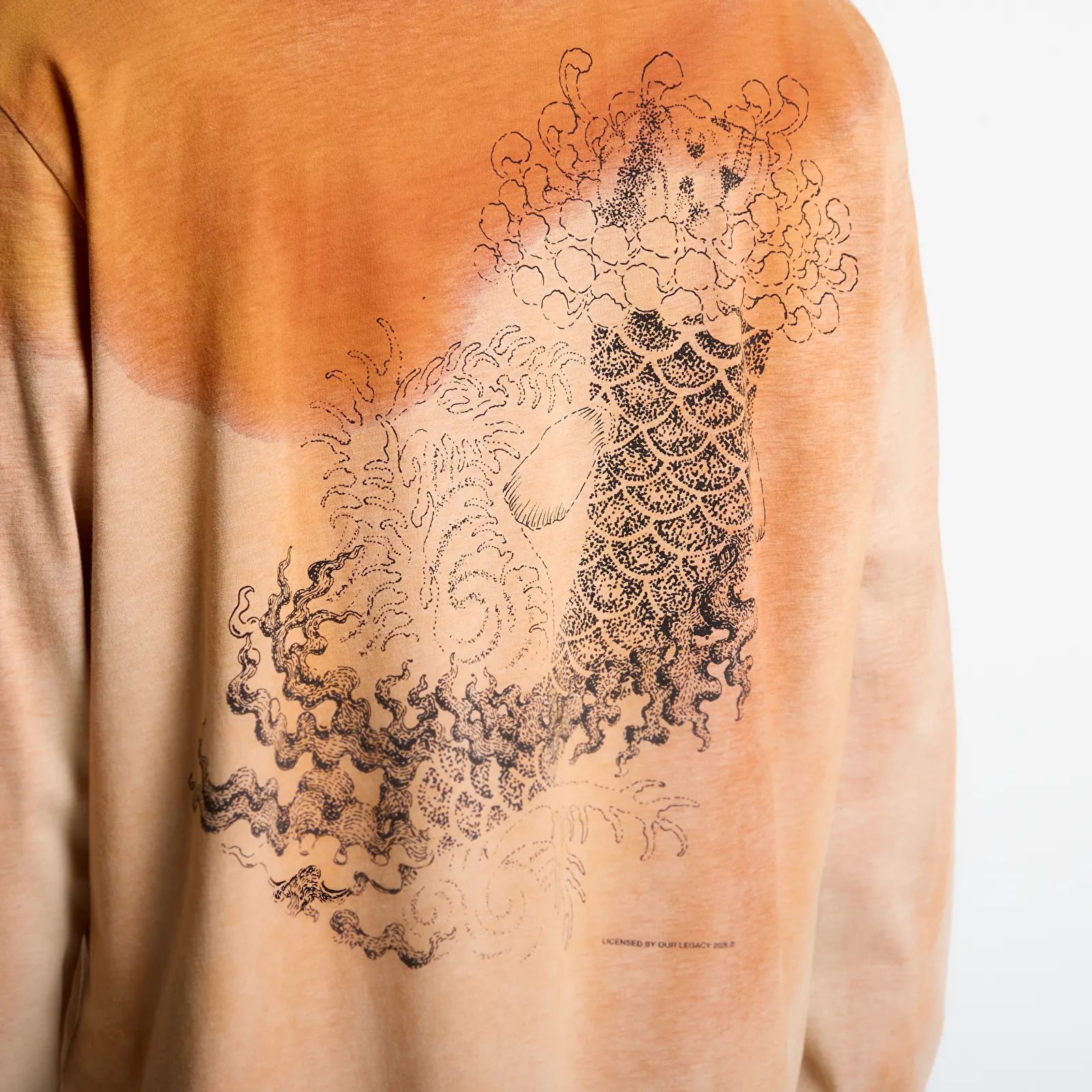 T-shirts OUR LEGACY Cruise Longsleeve Sprouting Ocean Print