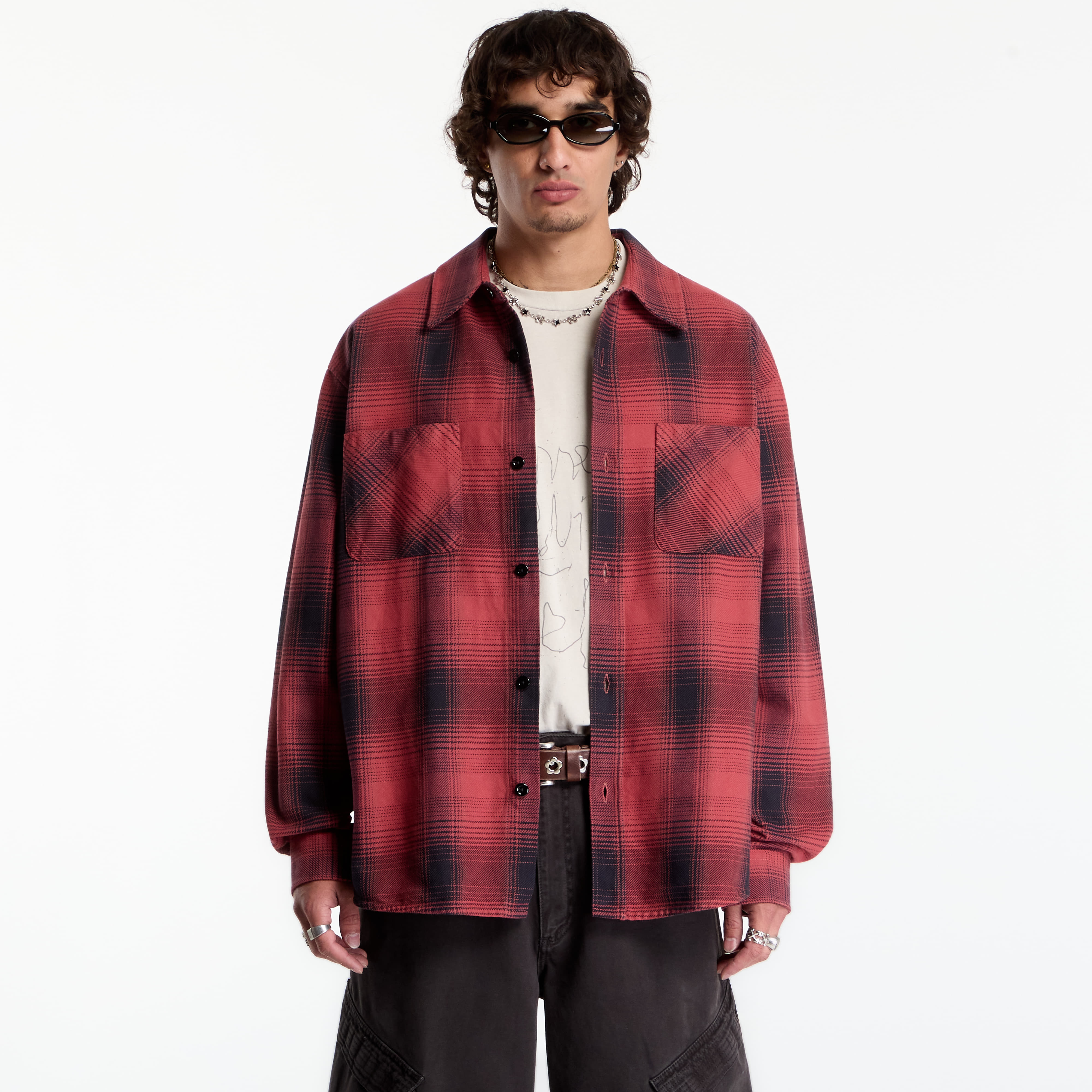 Shirt OUR LEGACY Whoppin Shirt Bison Check Ranch Cotton 48