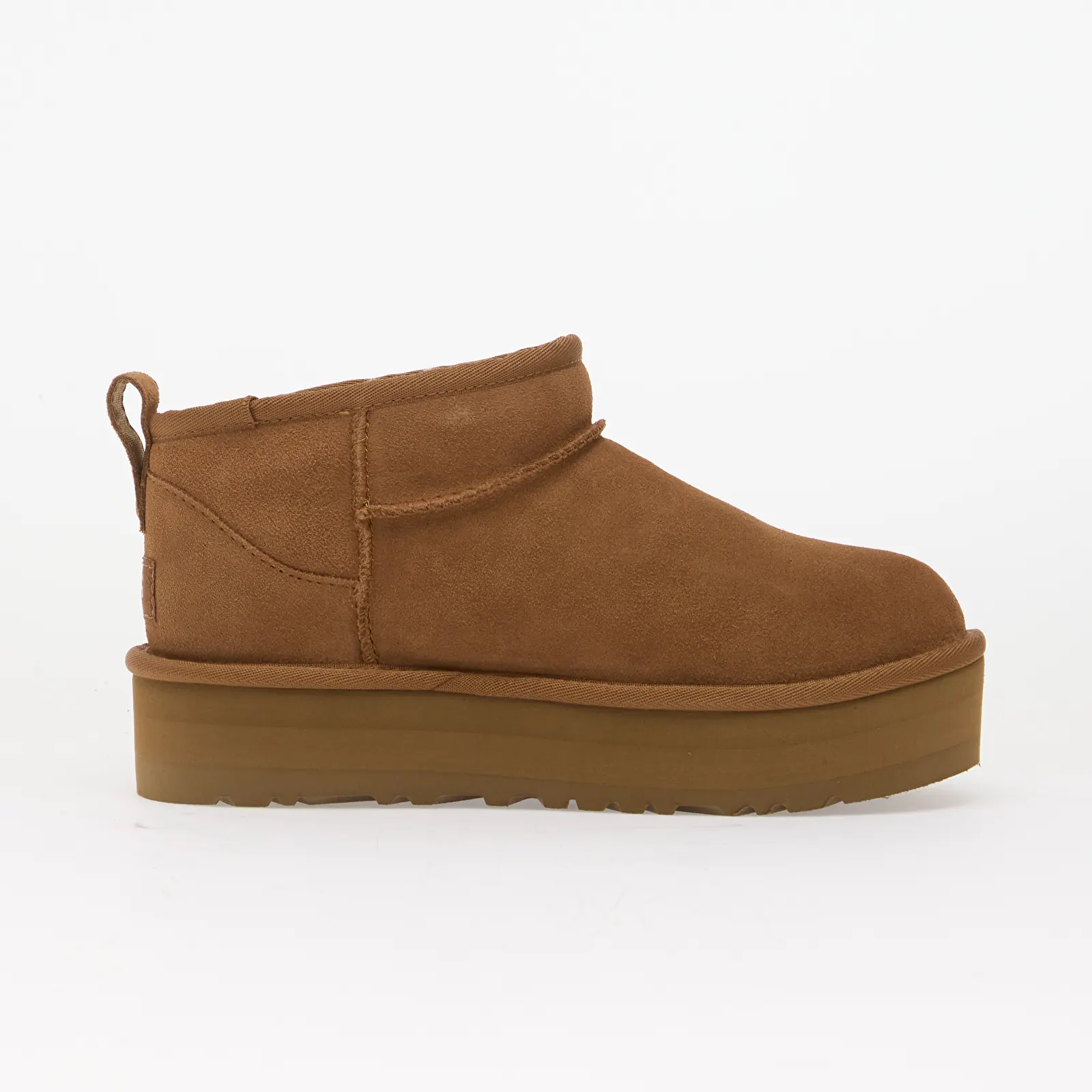 Otroške superge in čevlji UGG K Classic Ultra Mini Platform Chestnut