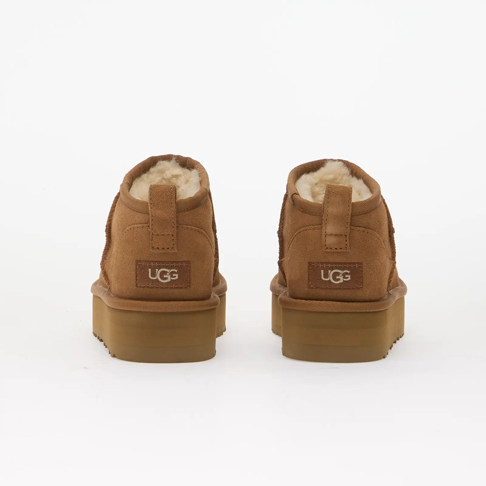 Otroške superge in čevlji UGG K Classic Ultra Mini Platform Chestnut