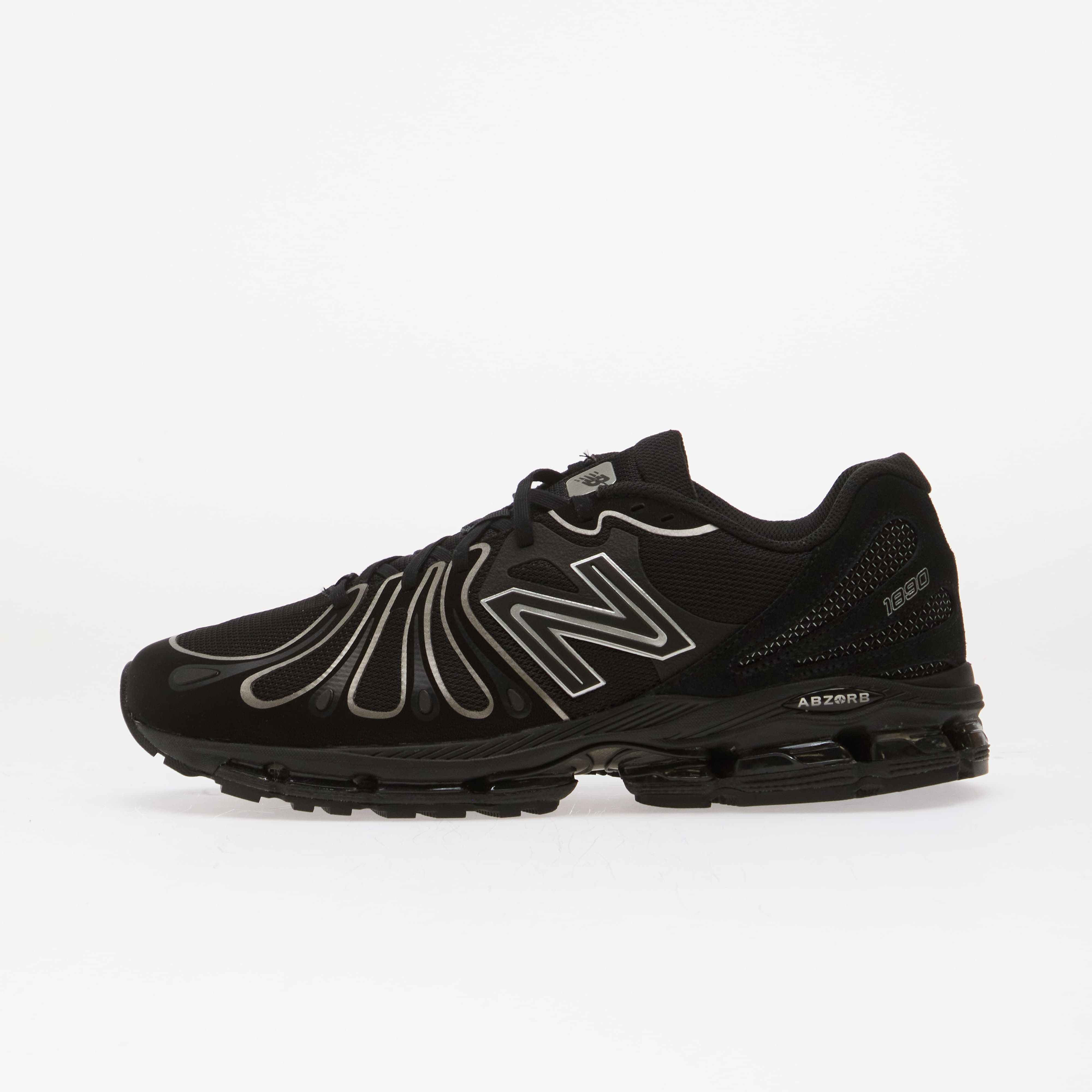 Shoes New Balance 1890 Black/ Silver Metallic/ Black Cement 9