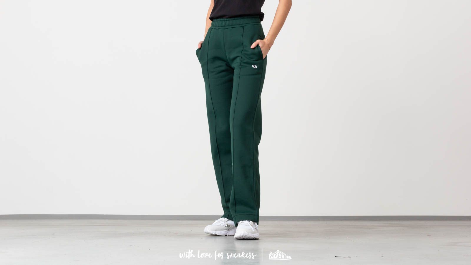Kalhoty Champion x WOOD WOOD Beth Track Pants Green
