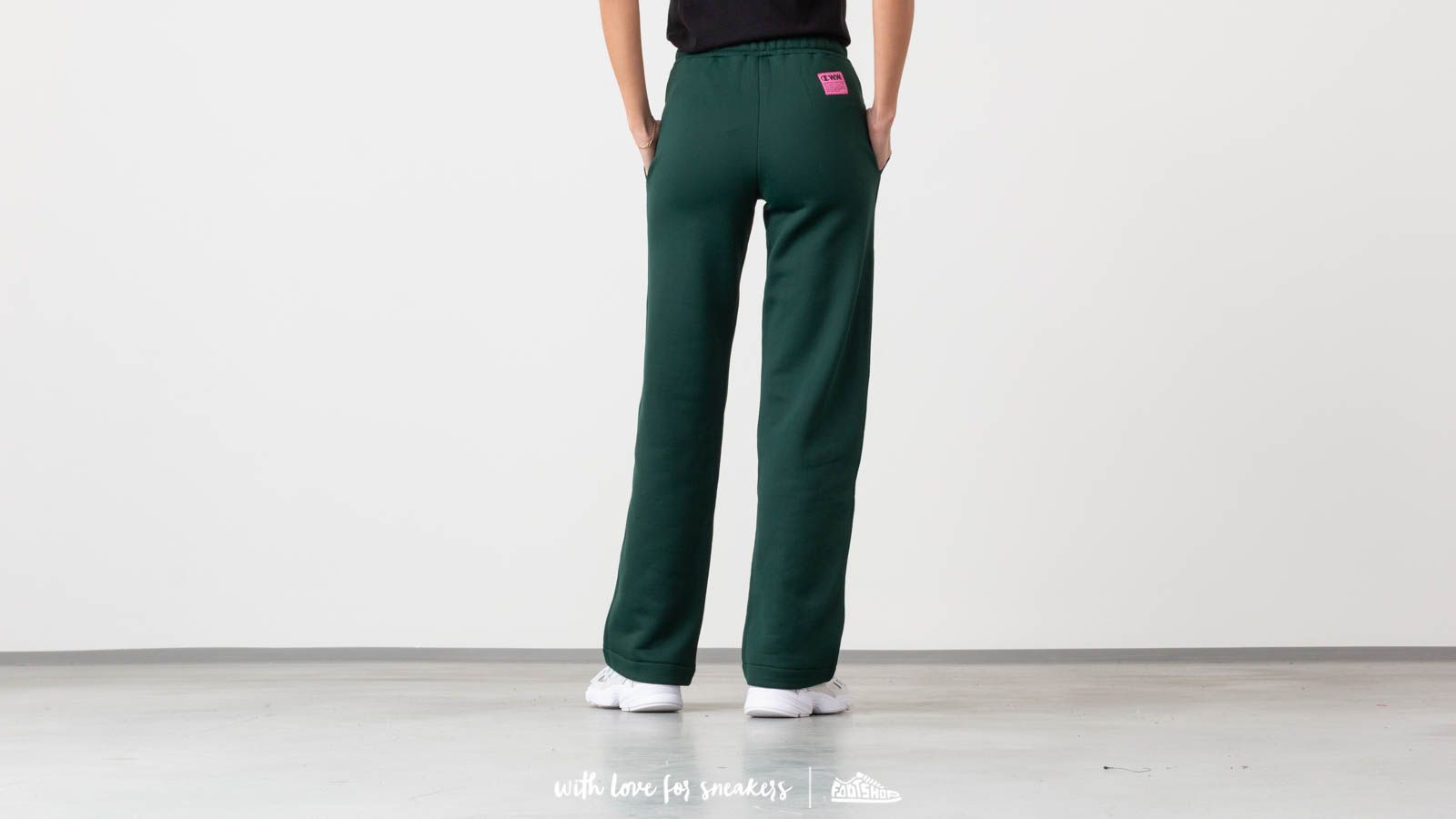 Kalhoty Champion x WOOD WOOD Beth Track Pants Green