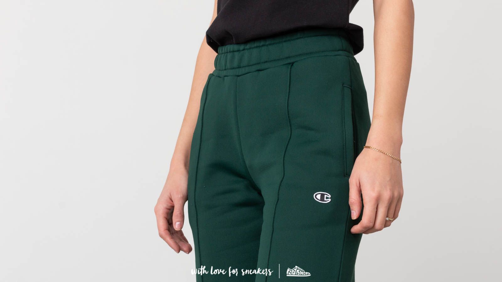 Kalhoty Champion x WOOD WOOD Beth Track Pants Green