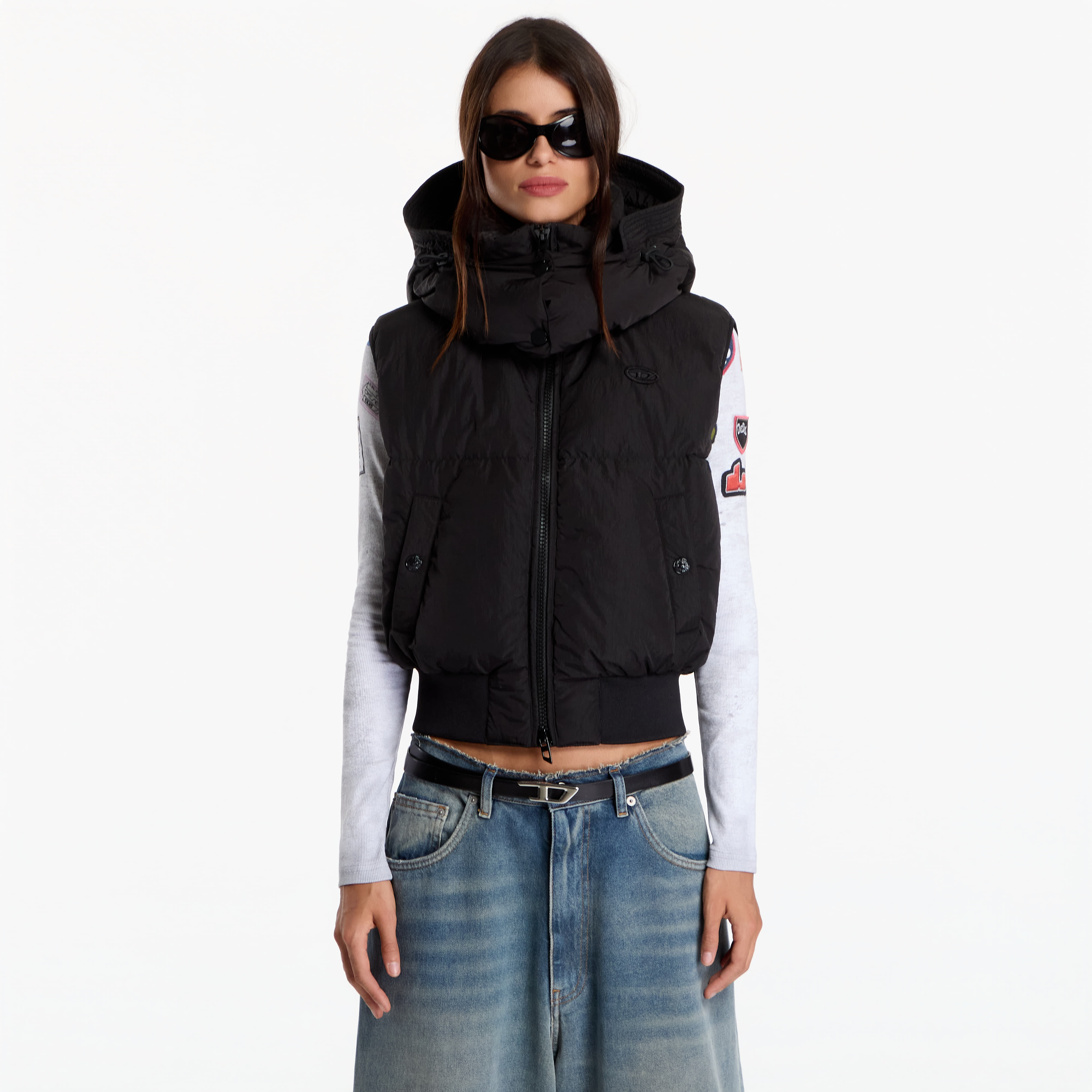 Diesel W-Peyt-Ssl-New-Wd Jacket Black S
