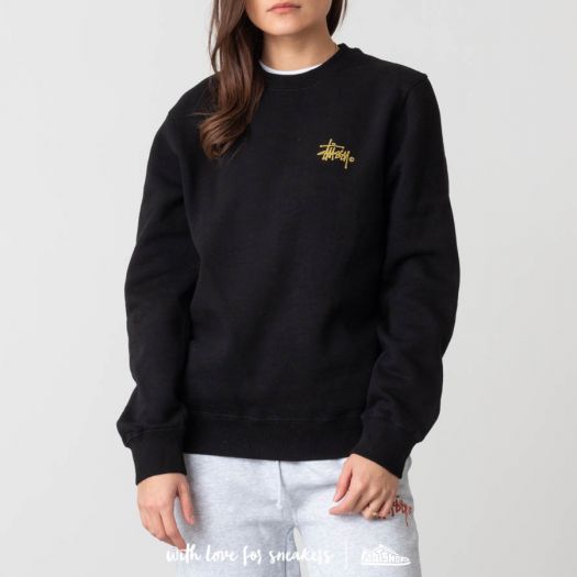 Stussy trui zwart on sale