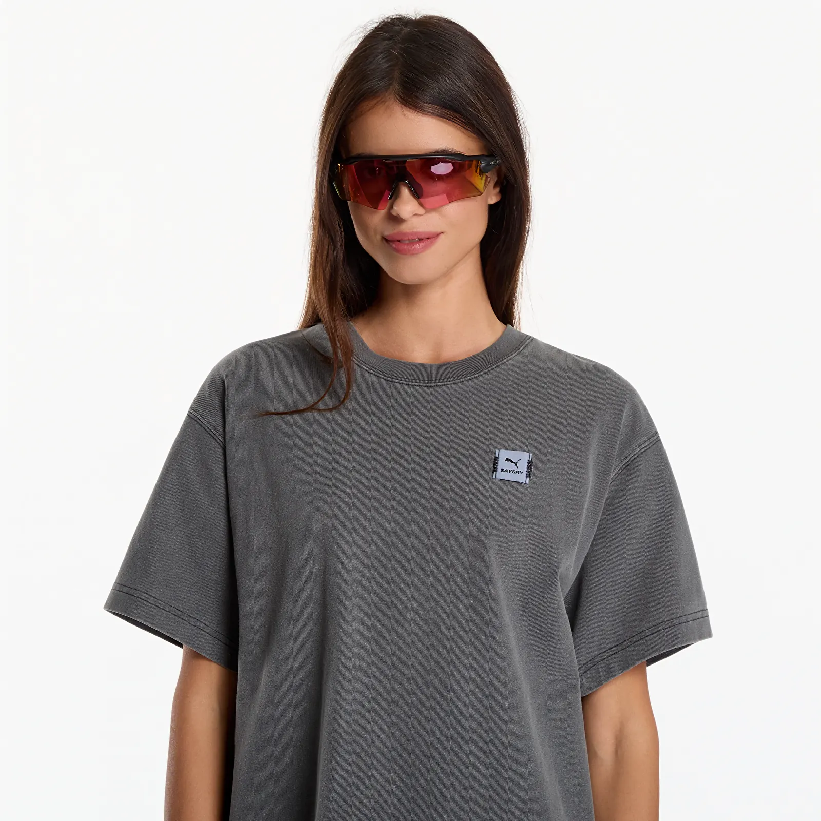 Футболки Puma x Saysky Graphic Team Tee UNISEX Flat Dark Gray