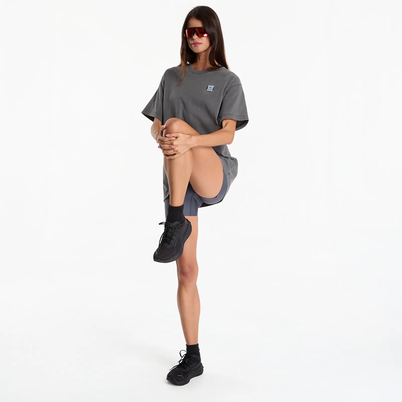 Футболки Puma x Saysky Graphic Team Tee UNISEX Flat Dark Gray
