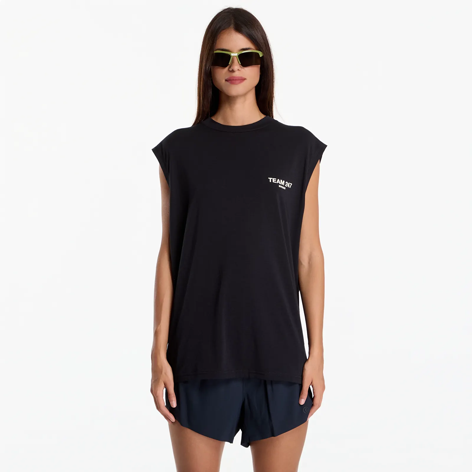 Västar REPRESENT 247 Team Oversized Tank UNISEX Jet Black