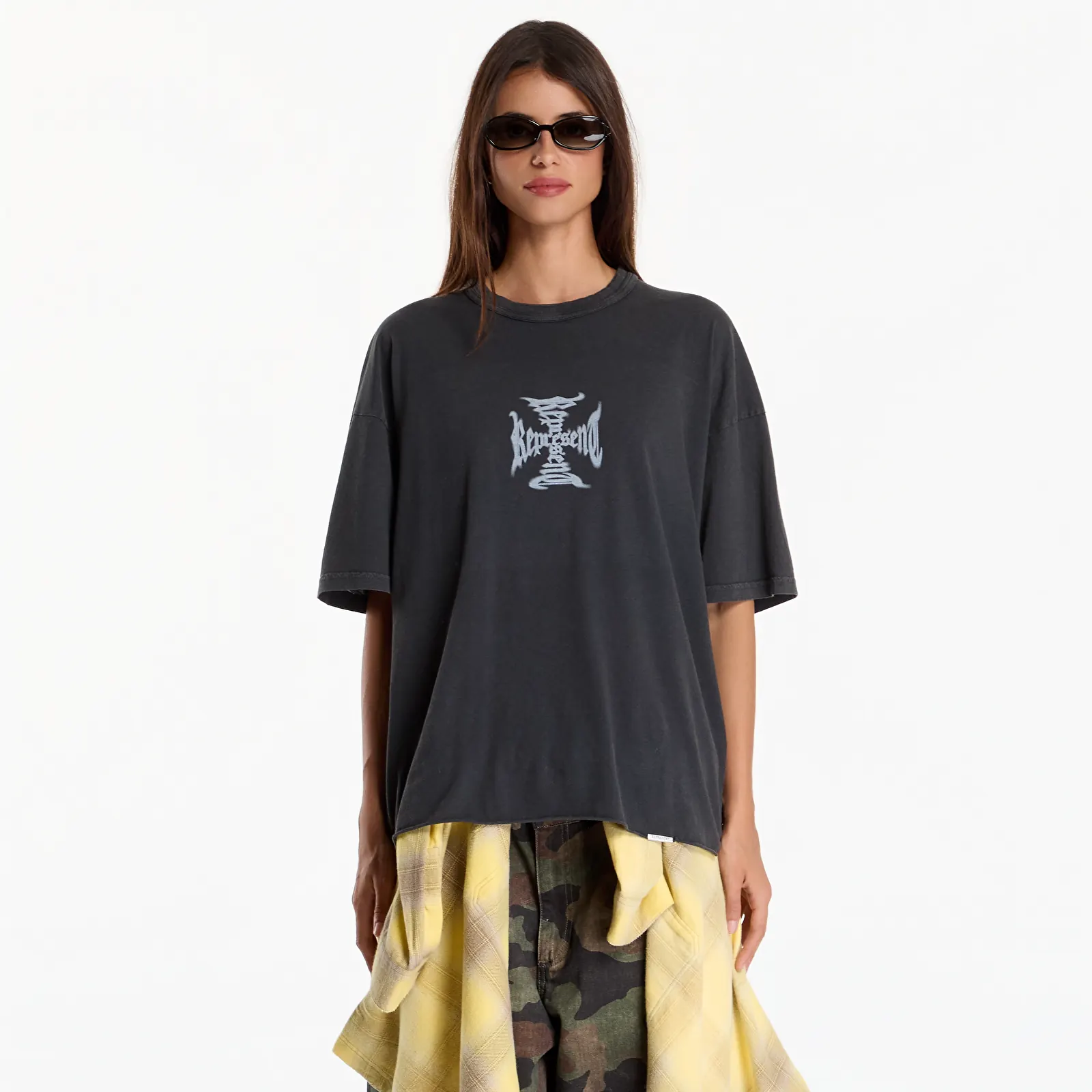 T-shirts Represent Mh Tee V2 UNISEX Faded Black