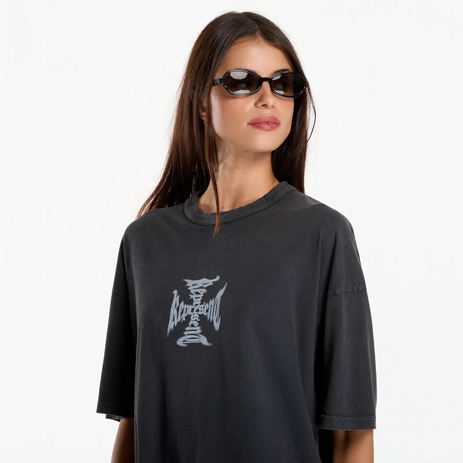 T-shirts Represent Mh Tee V2 UNISEX Faded Black