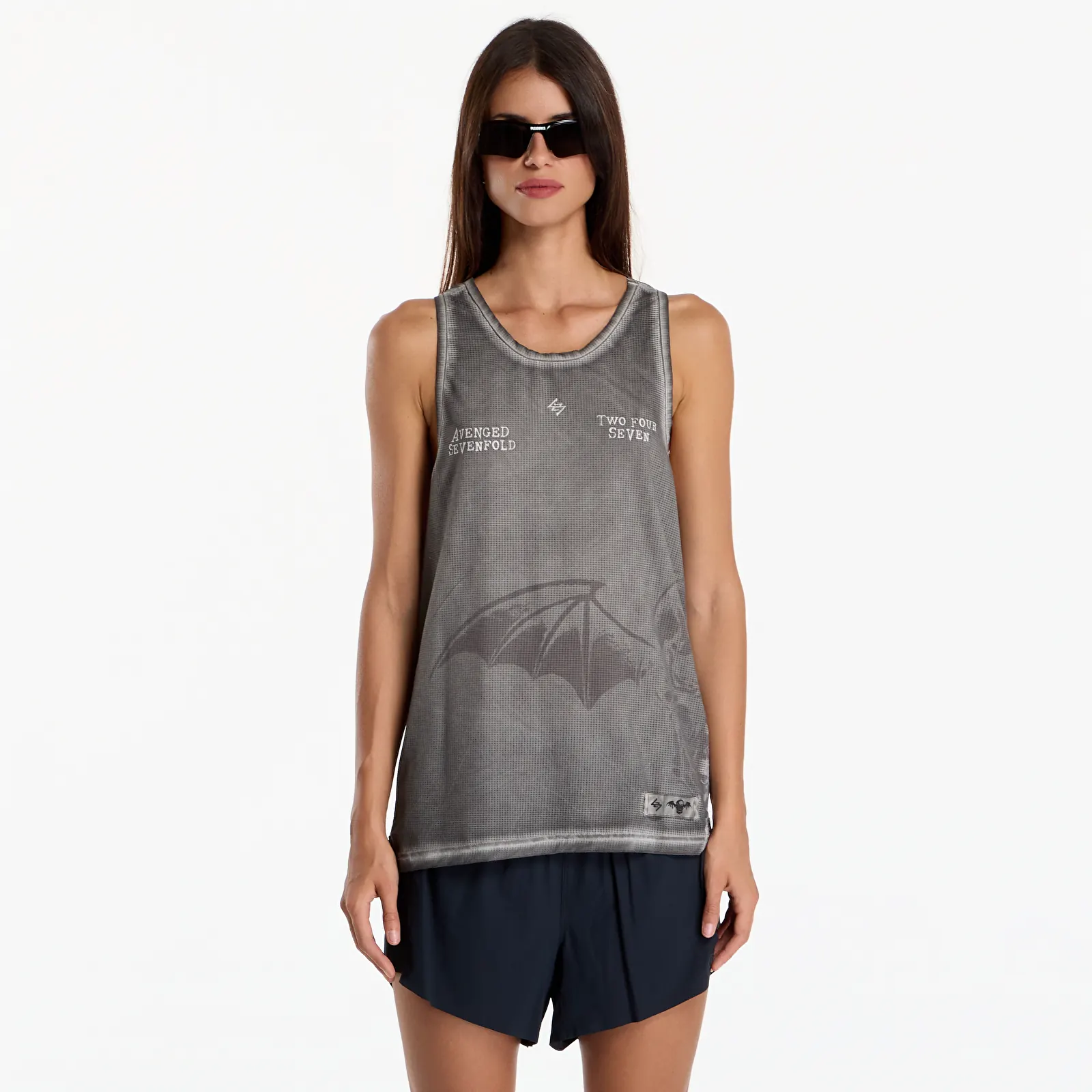 Canotta Represent 247 Avenged Sevenfold Death Bat Singlet UNISEX Washed Grey