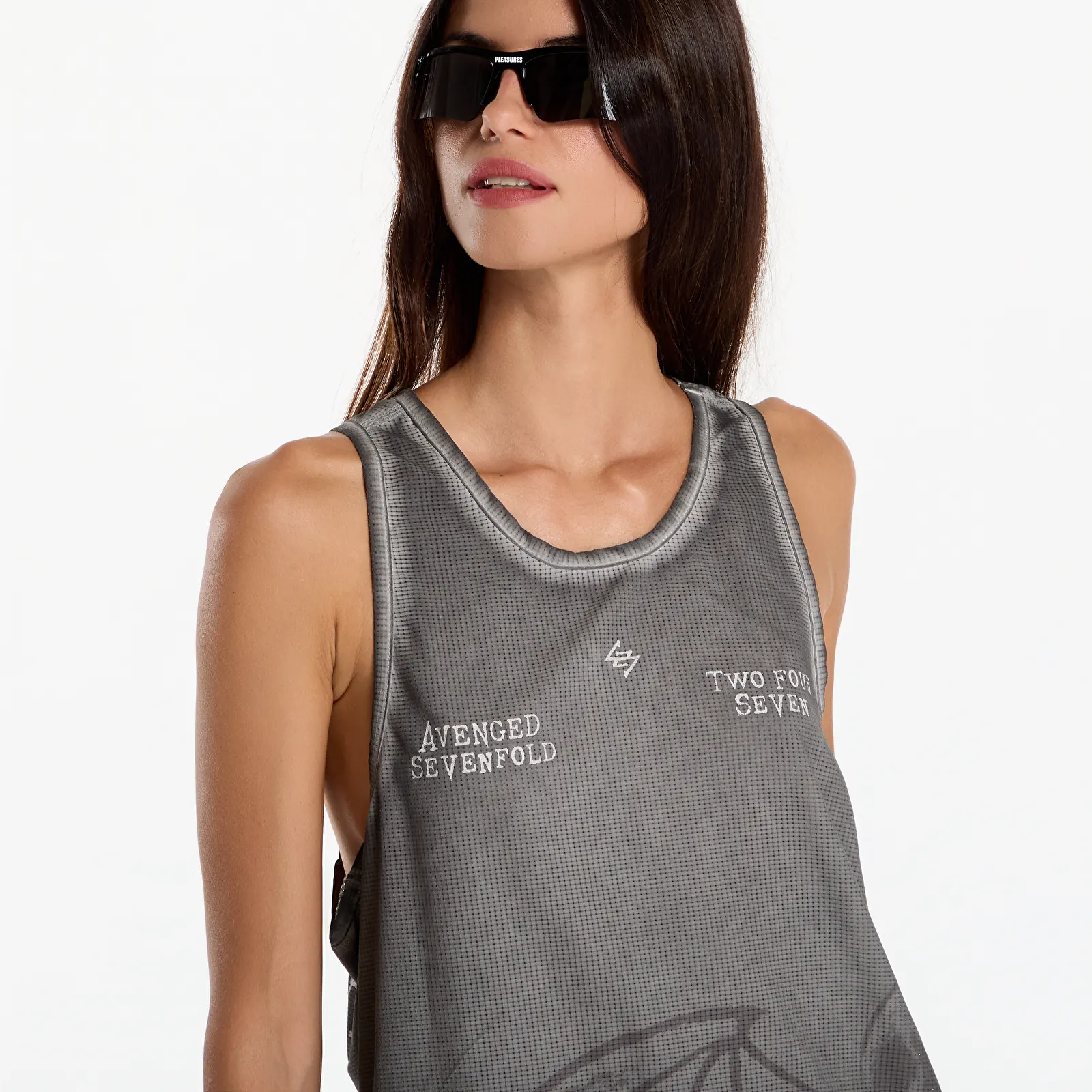 Canotta Represent 247 Avenged Sevenfold Death Bat Singlet UNISEX Washed Grey