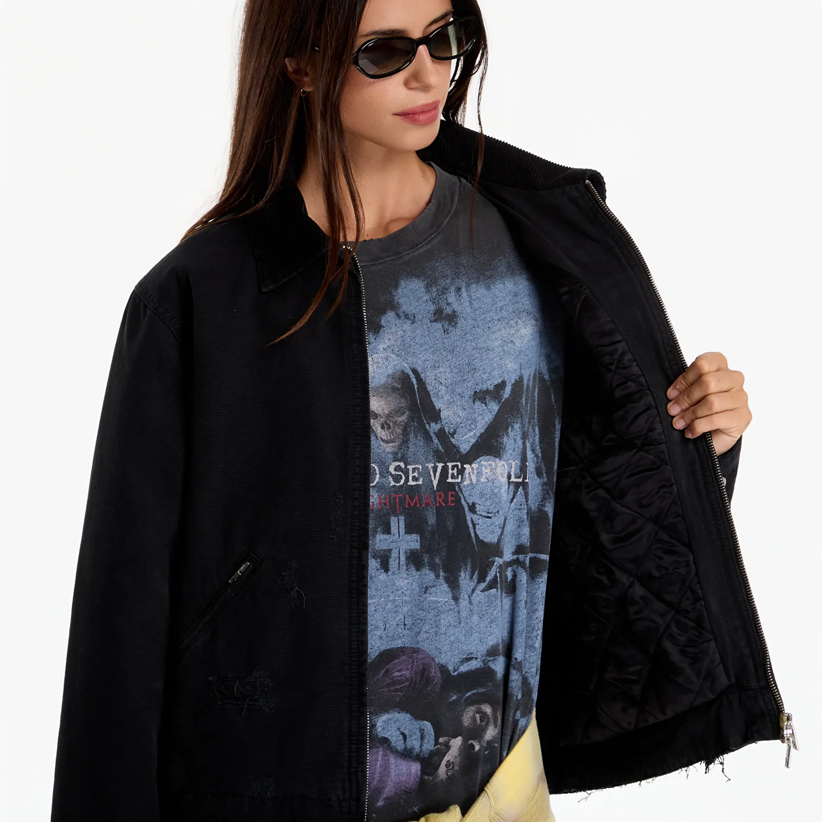 Vestes  Represent The Work Jacket UNISEX Black