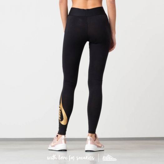Pants and jeans Nike Sportswear Metallic Legging Black Footshop