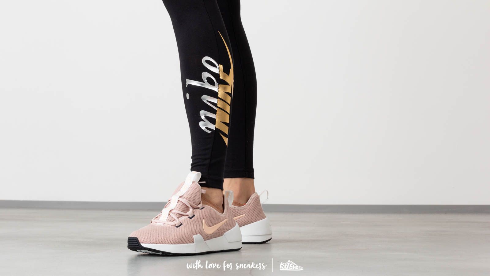 Glitter nike leggings top