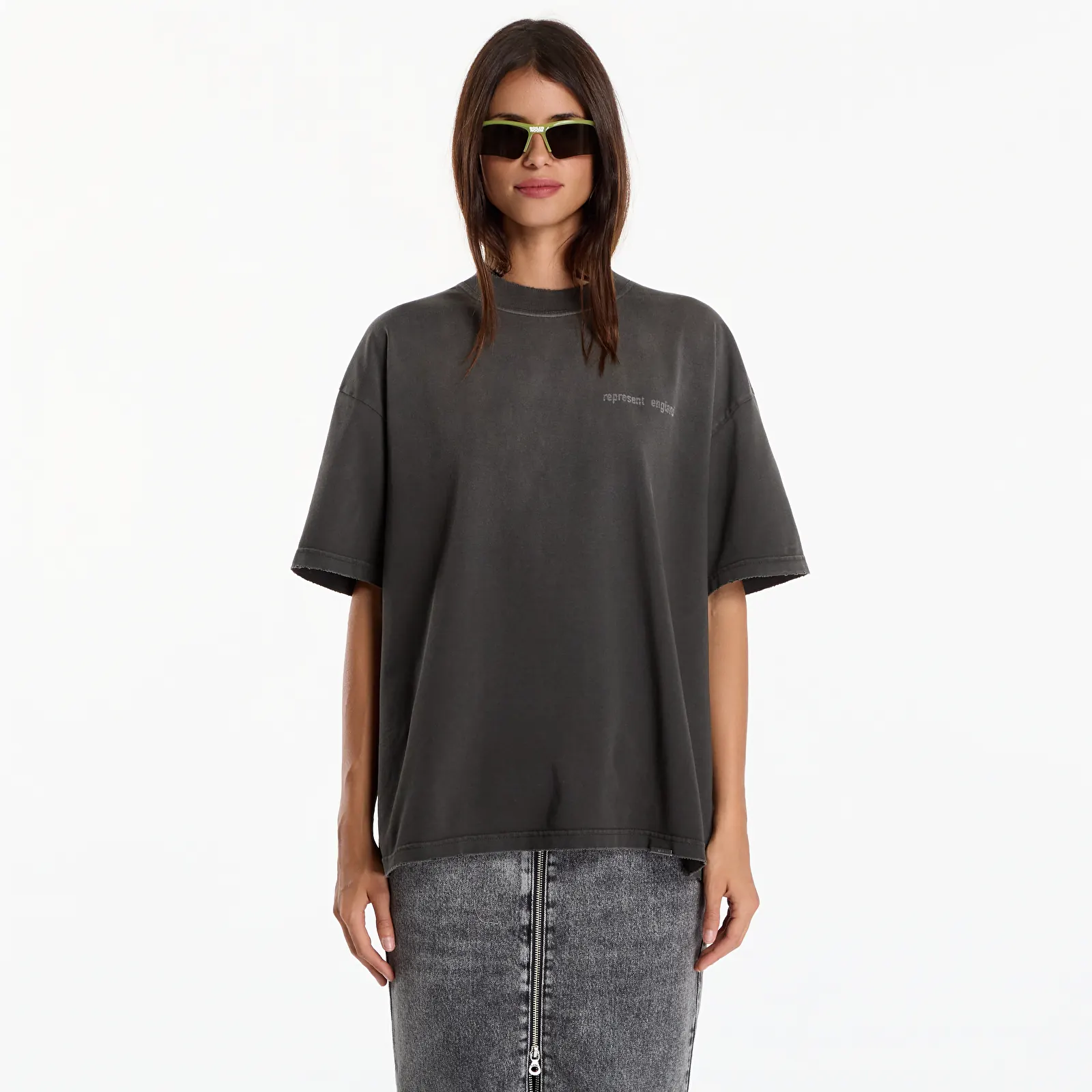 Men's T-shirts Represent Resent T-Shirt UNISEX Ash