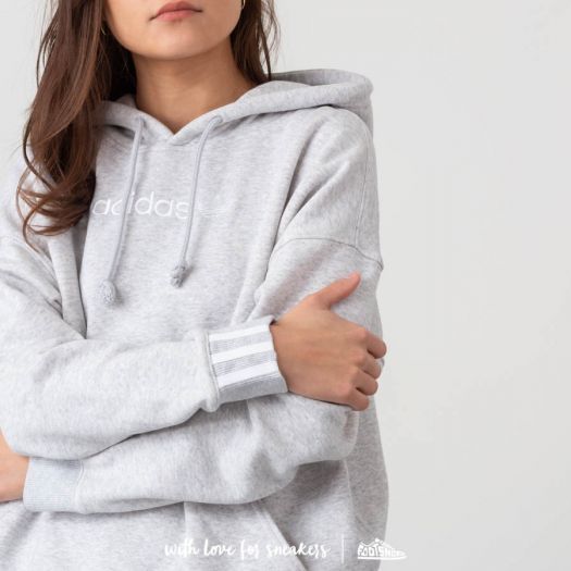 Sudaderas adidas Coeeze Hoodie Light Grey Heather Footshop