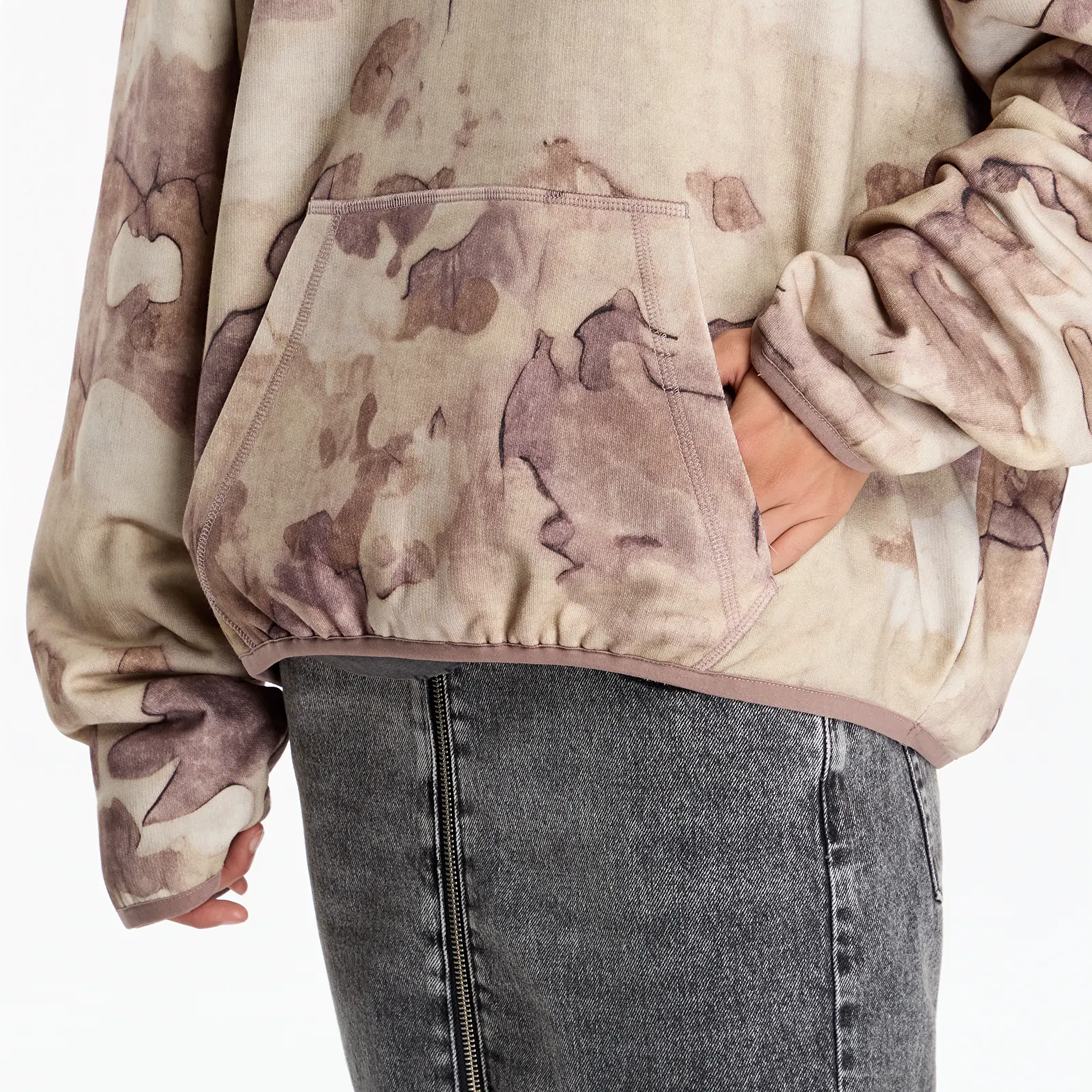 Mikiny Represent Shuttle Hoodie UNISEX Riot Camo