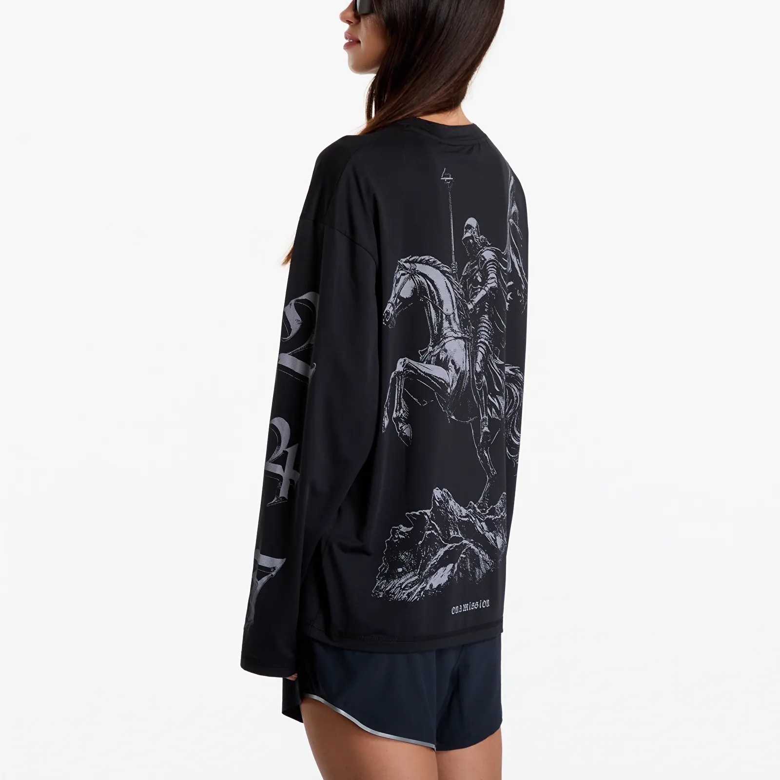 Männer T-Shirts Represent 247 Noble Ls Tee UNISEX Jet Black